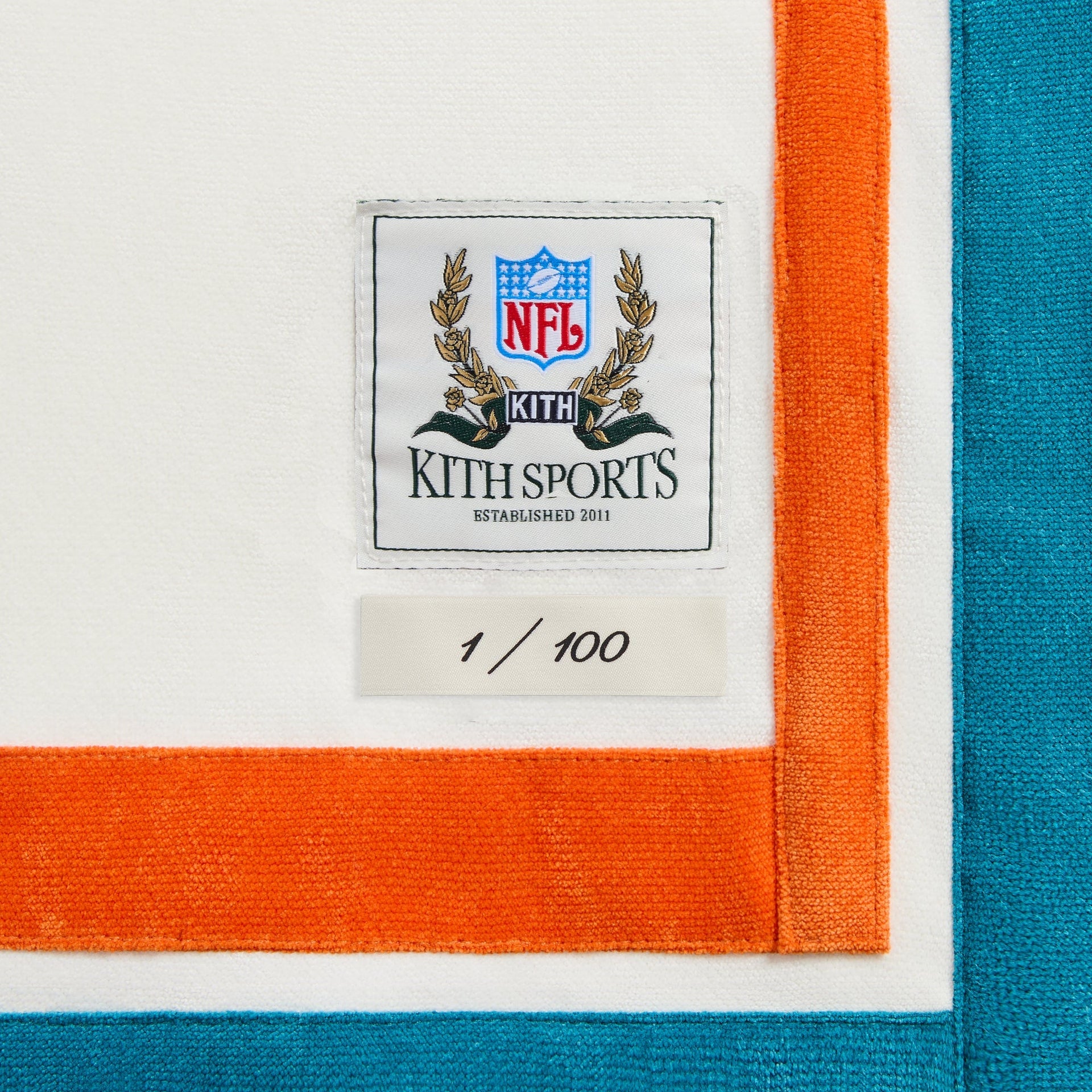 Kith & the NFL for the Miami Dolphins Leon Shirt - White - PH