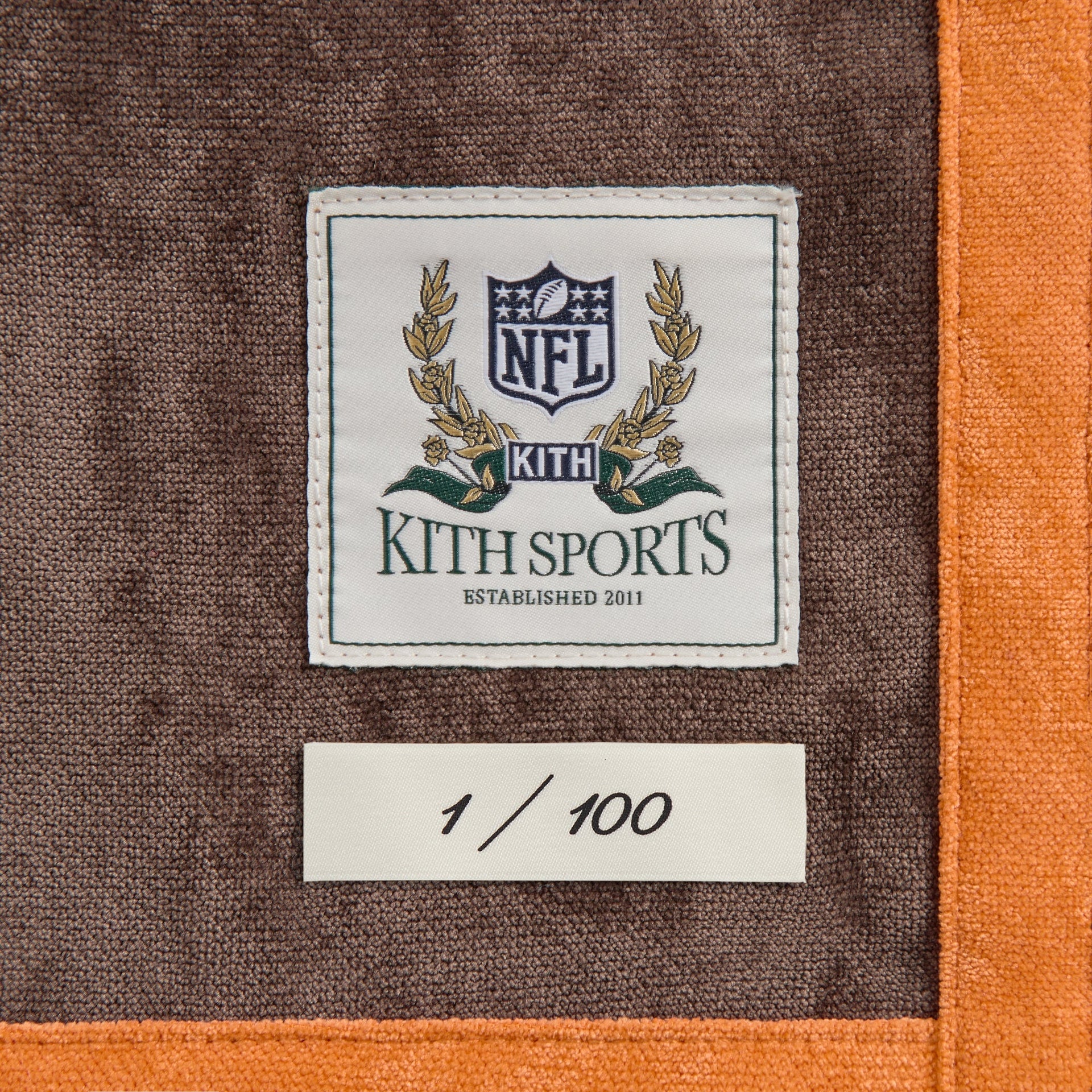 Kith & the NFL for the Cleveland Browns Leon Shirt - Legacy - PH