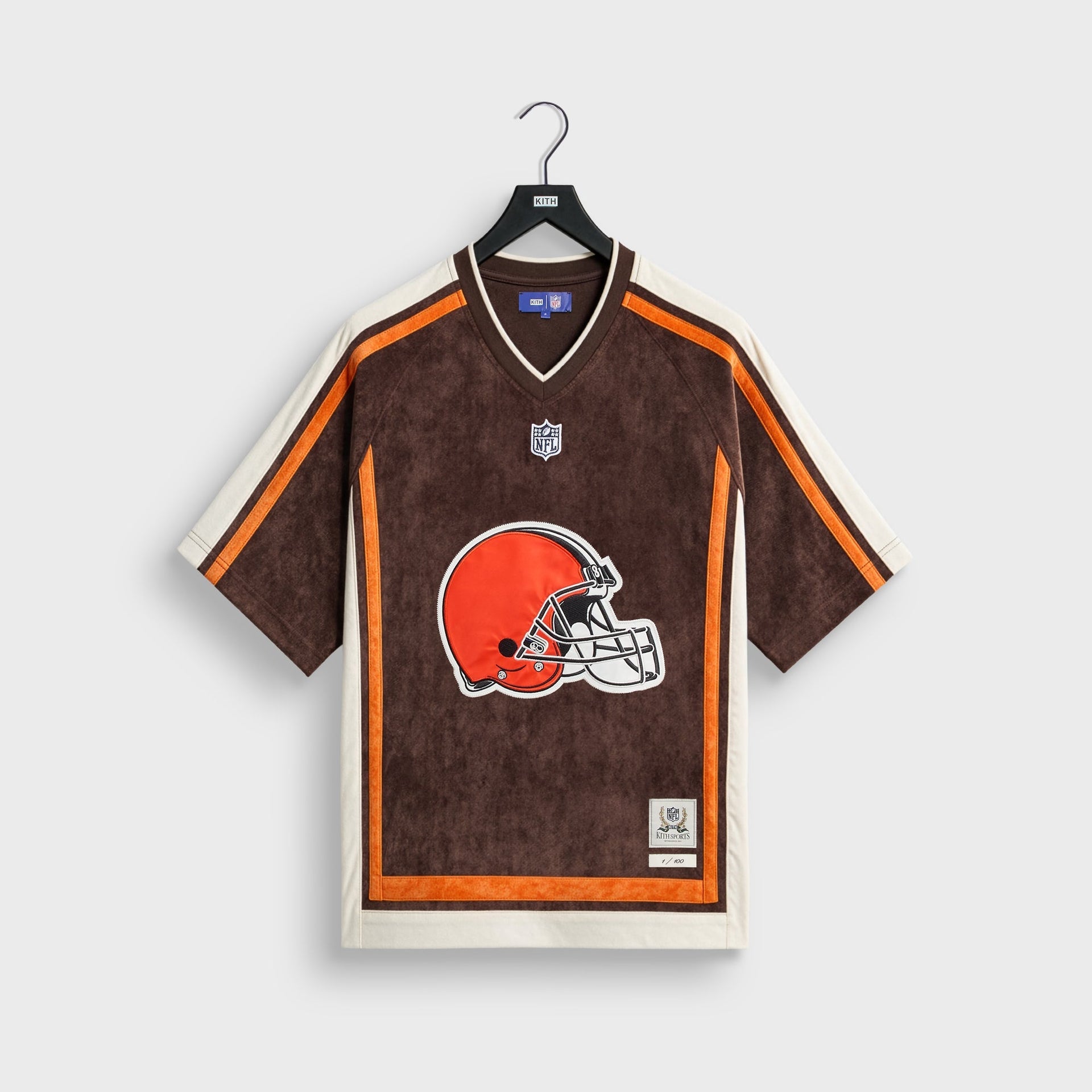 Kith & the NFL for the Cleveland Browns Leon Shirt - Legacy - PH