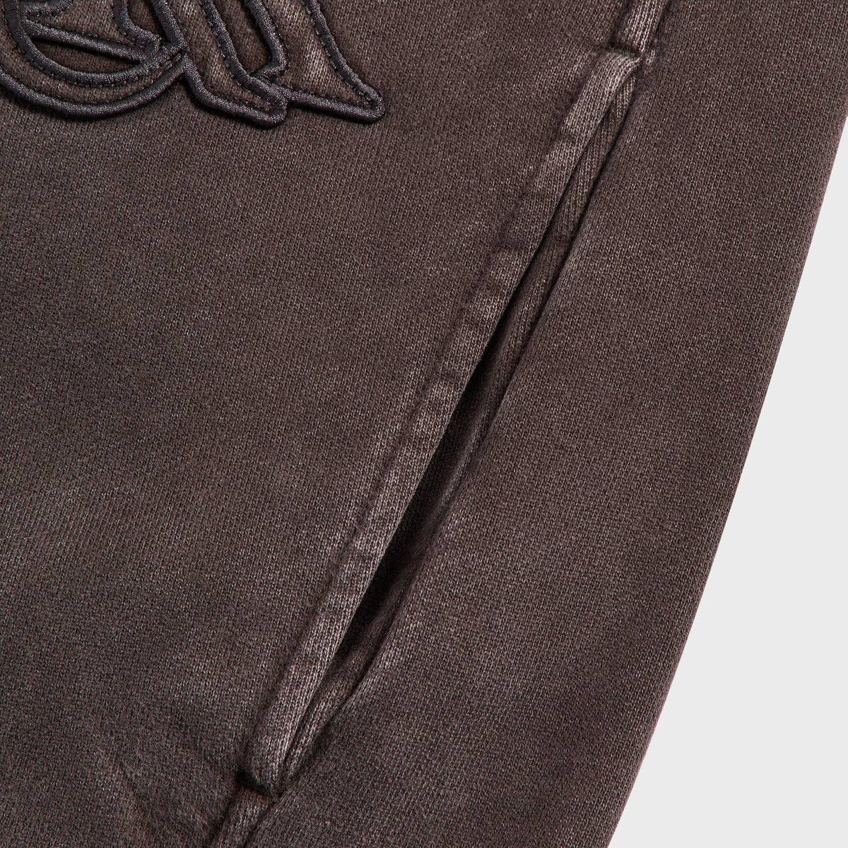 Kith Garment-Dyed Fleece Lazlo Pullover - Kindling