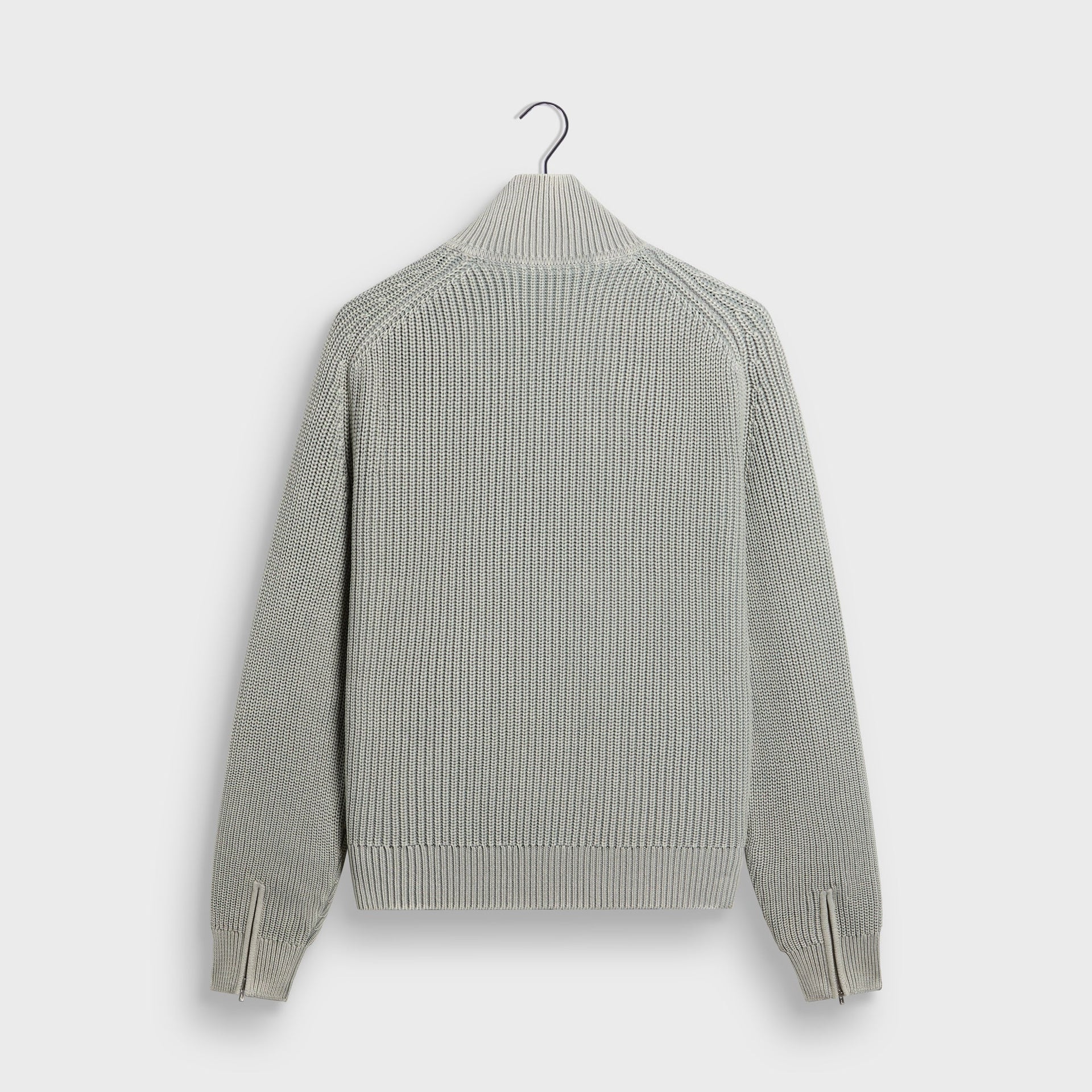 Kith Marlon Full Zip Sweater - Mist
