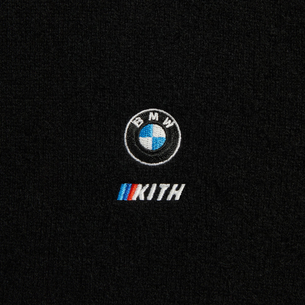 Kith for BMW Long Sleeve Tilden Pullover - Black - PH