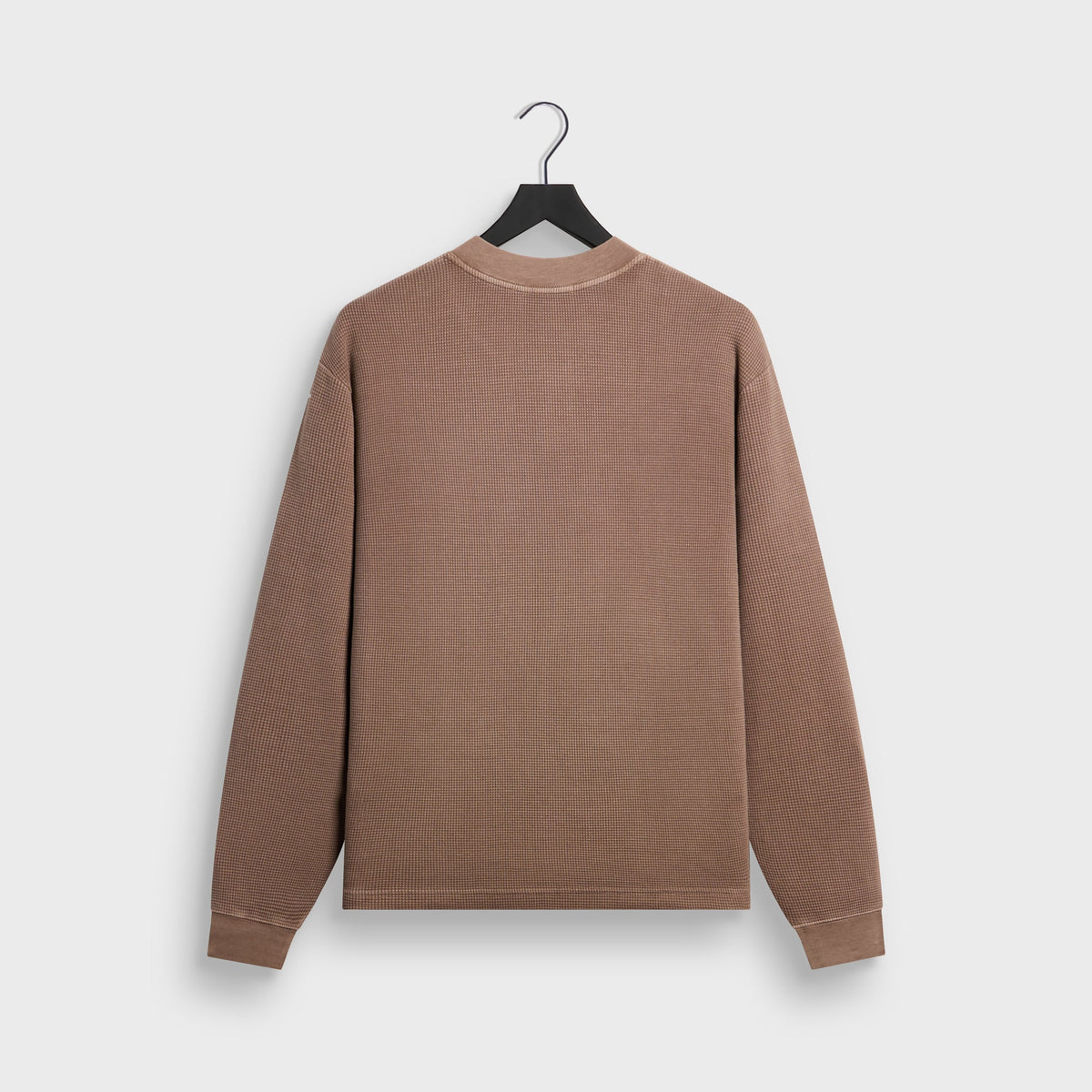 Kith Long Sleeve Waffle Albie Henley - Quicksand