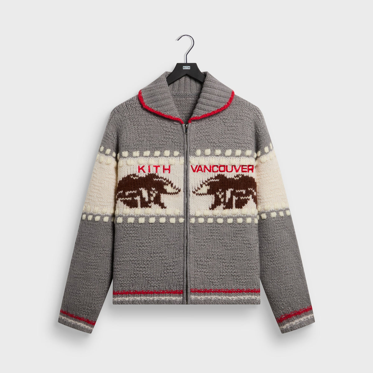 Kith Vancouver Wyona Sweater - Medium Heather Grey