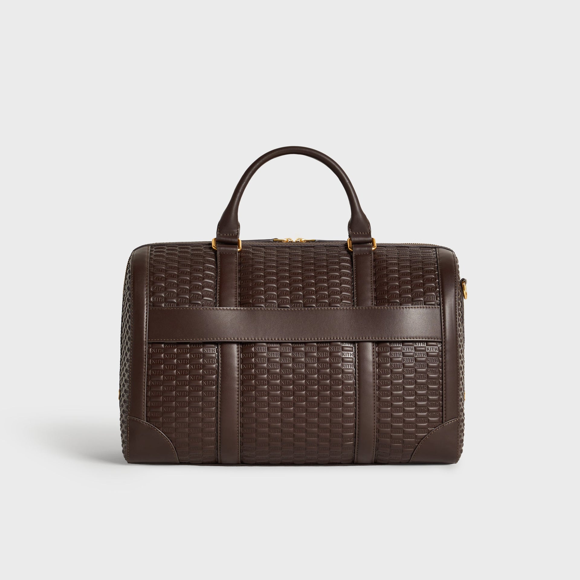 Kith Monogram Leather Traveler K40 Duffle Bag - Zoom