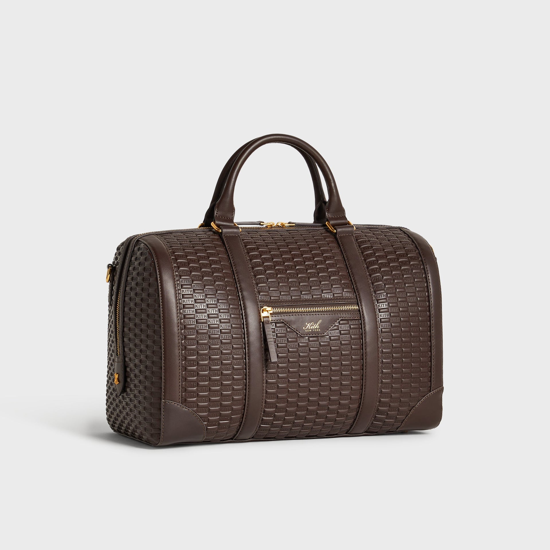 Kith Monogram Leather Traveler K40 Duffle Bag - Zoom