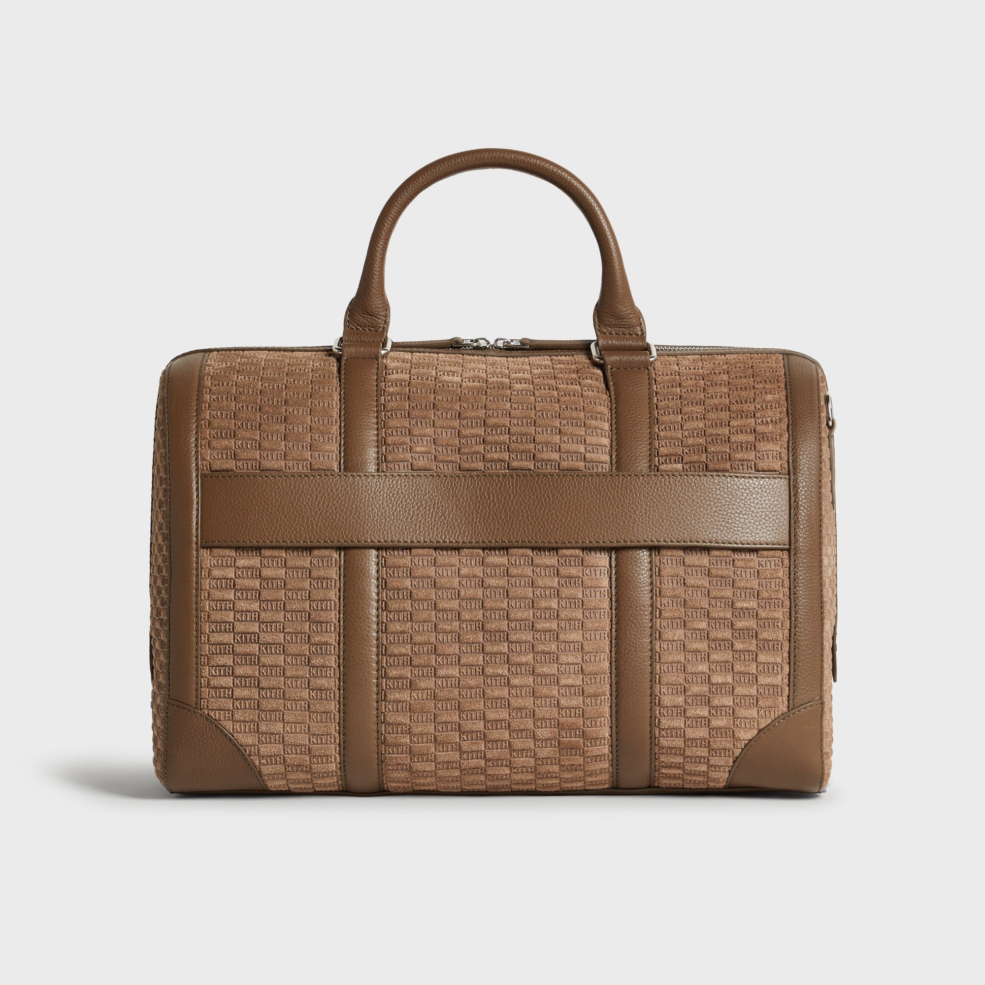 Kith Monogram Suede Traveler K40 Duffle Bag - Java – Kith Europe