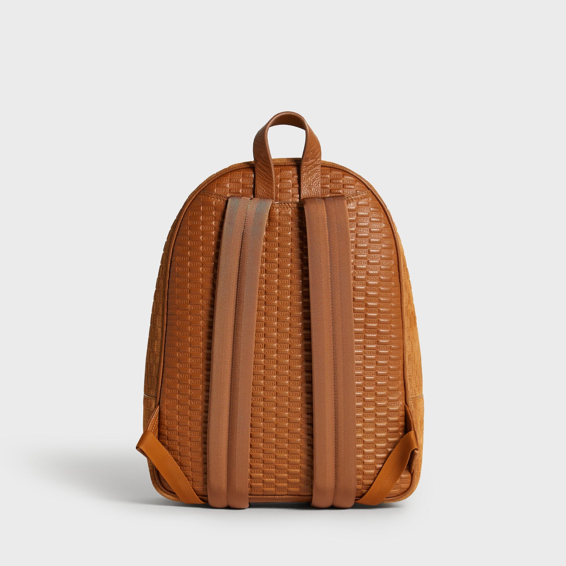 Kith Monogram Suede Backpack - Argil
