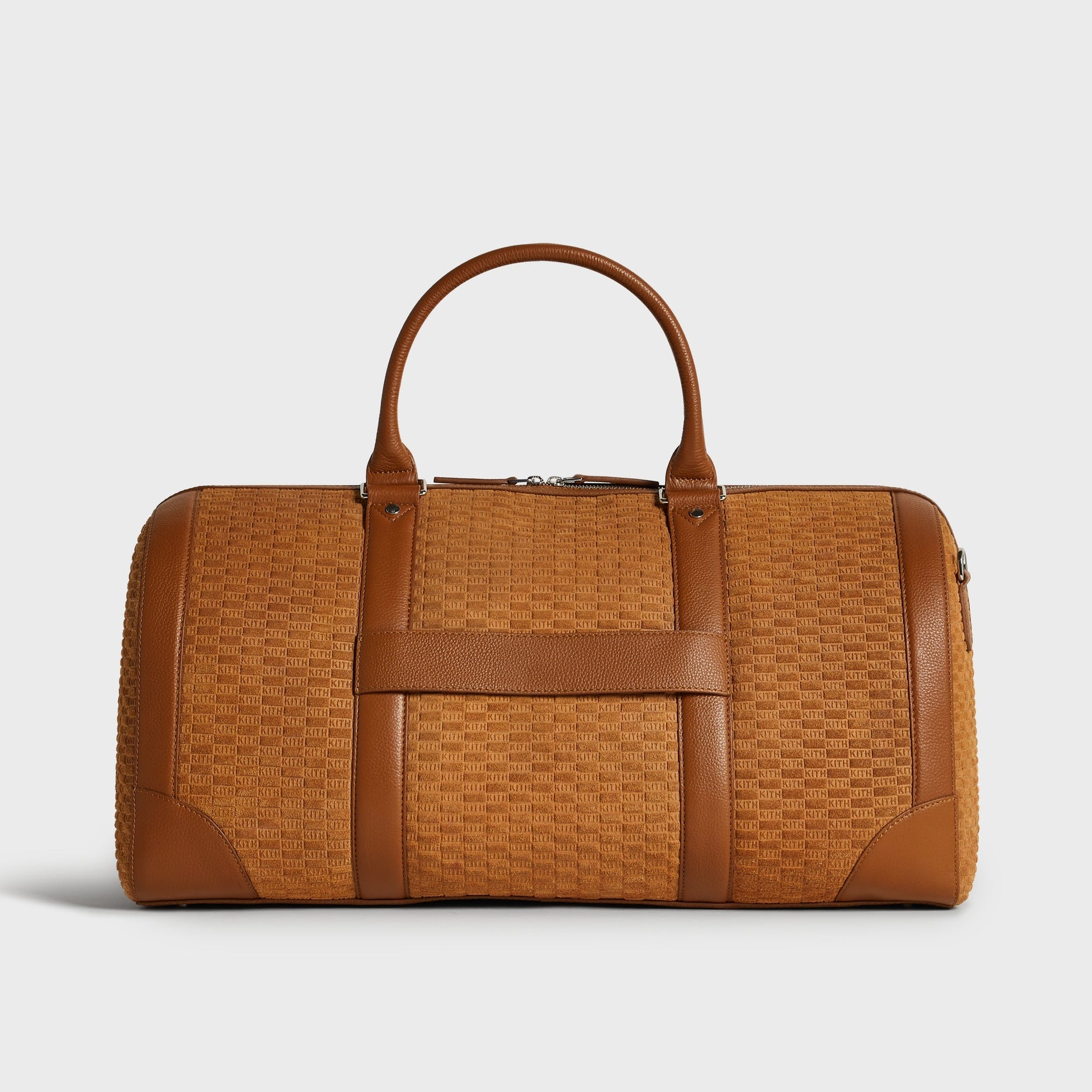 Kith Monogram Suede Traveler K55 Duffle Bag - Argil - PH