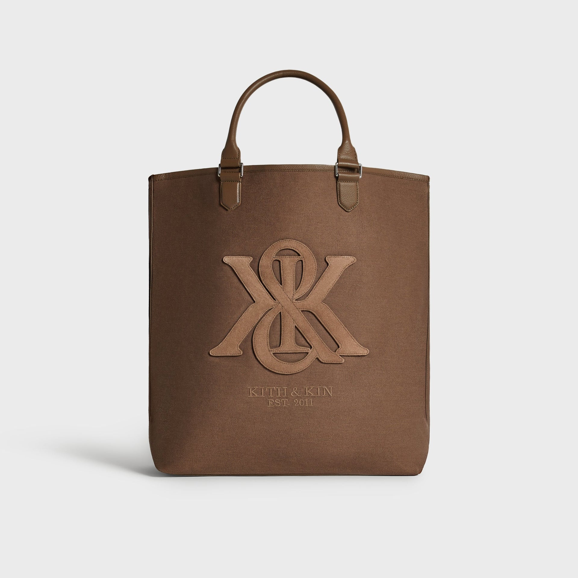 Kith Suede Applique Canvas Tote - Java - PH