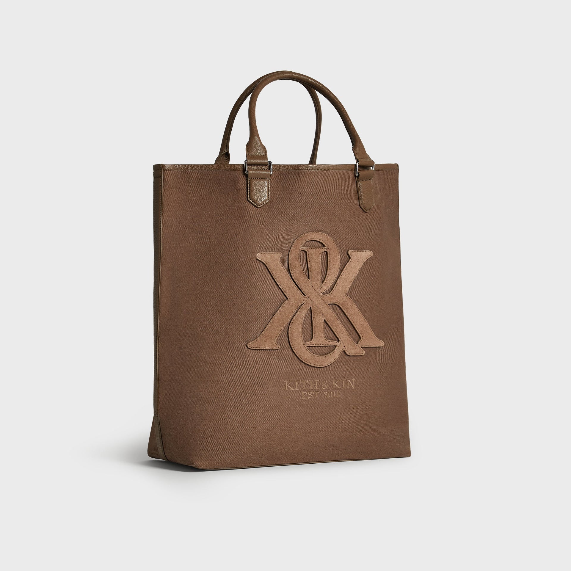 Kith Suede Applique Canvas Tote - Java - PH