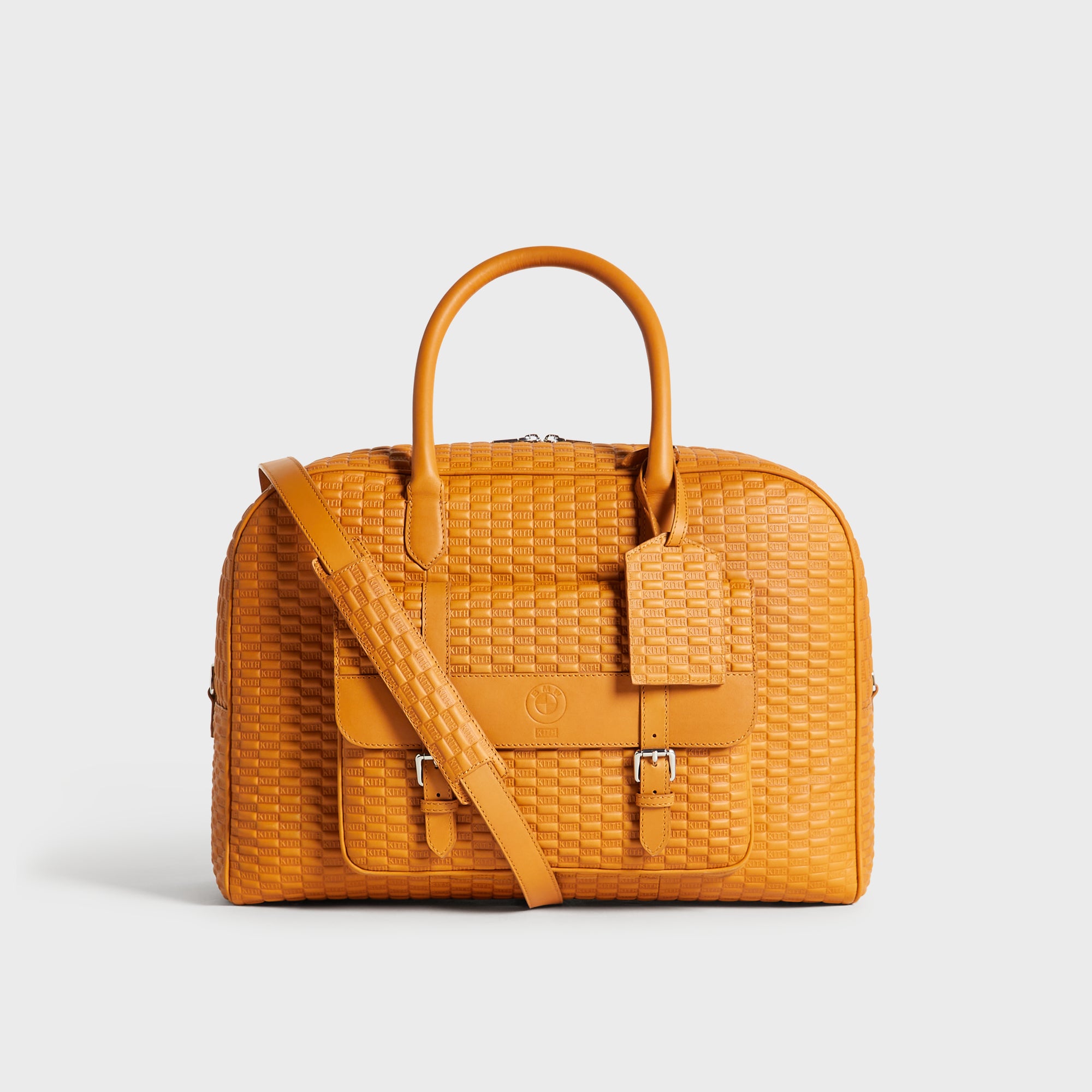 【美品】Kith Beatrix Bag✦モノグラム✦サファーノレザー バック Kith for BMW Leather Overnight Bag - Camel – Kith Europe