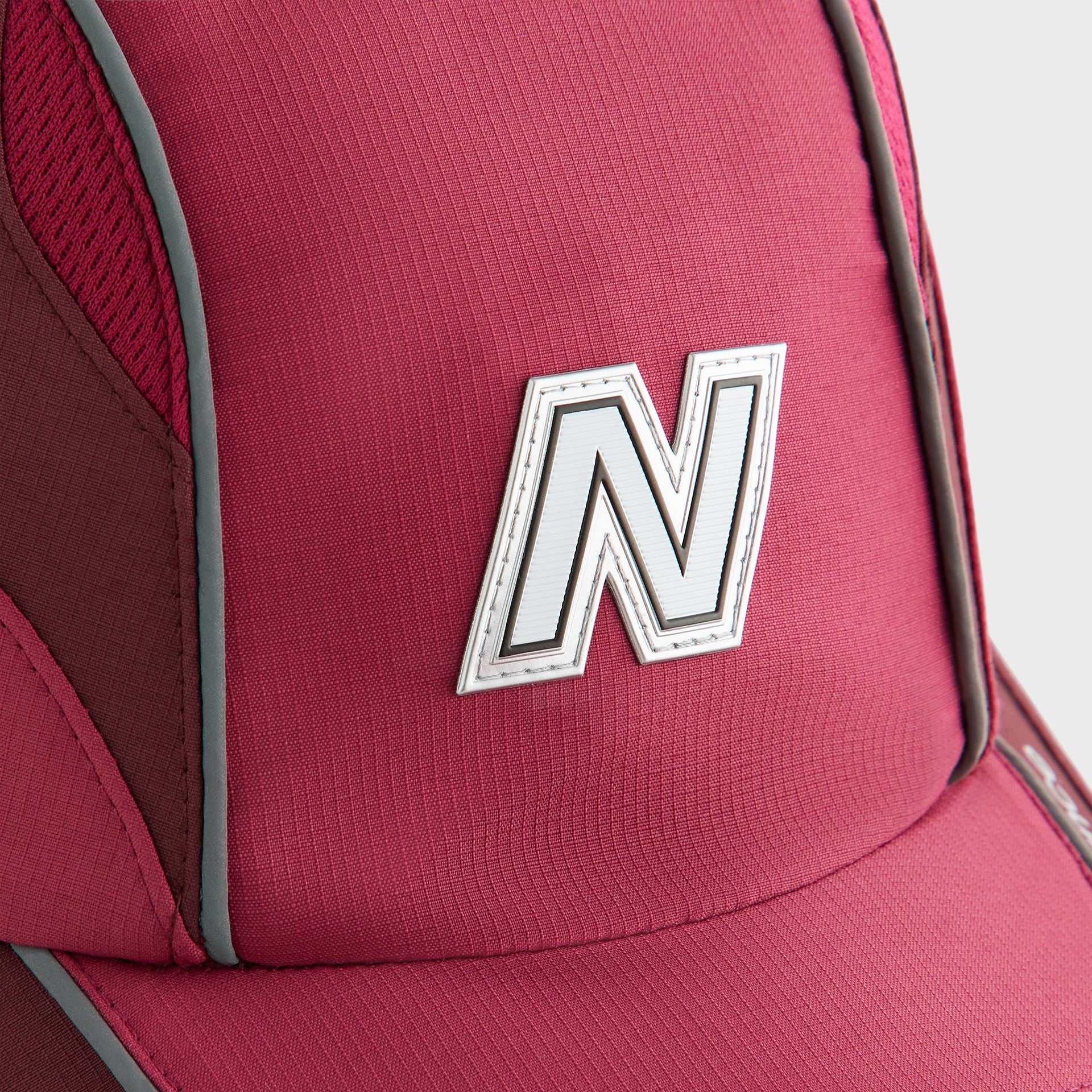 Kith & New Balance Mixed Tech Griffey Runner Cap - Biking Red
