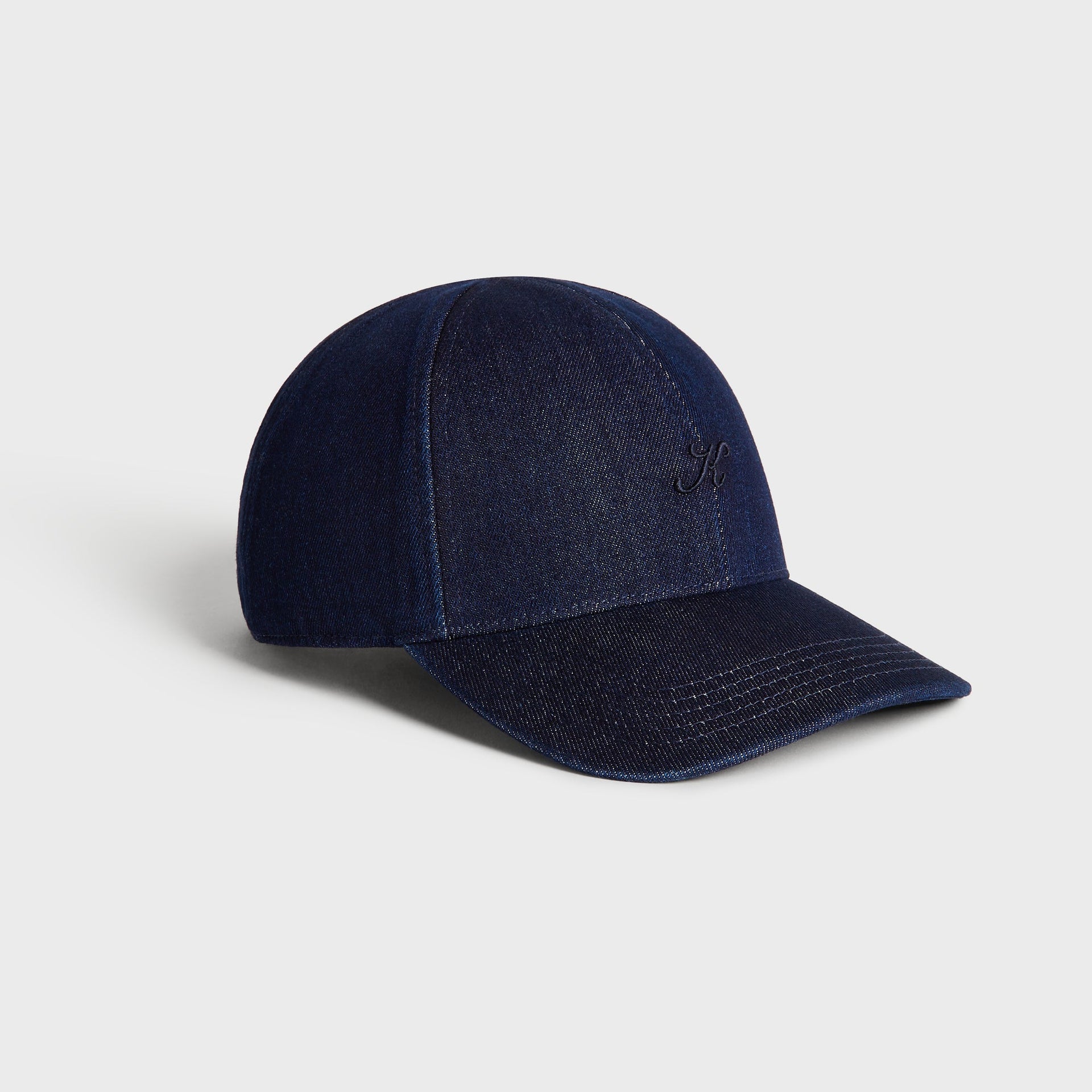 Kith Low Profile Raw Denim Classic Cap - Savin Wash