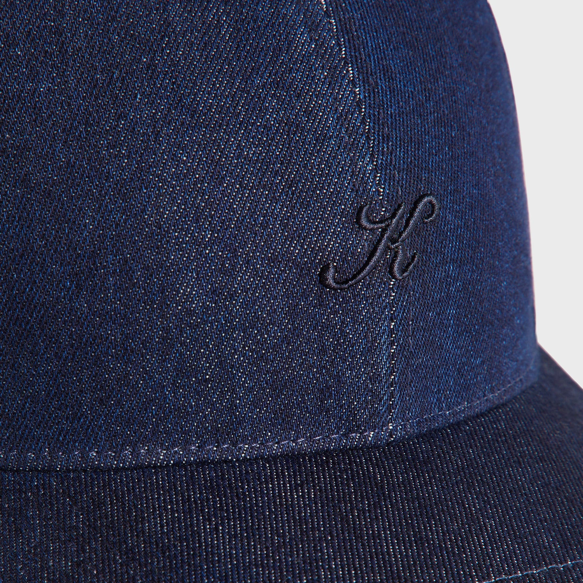 Kith Low Profile Raw Denim Classic Cap - Savin Wash