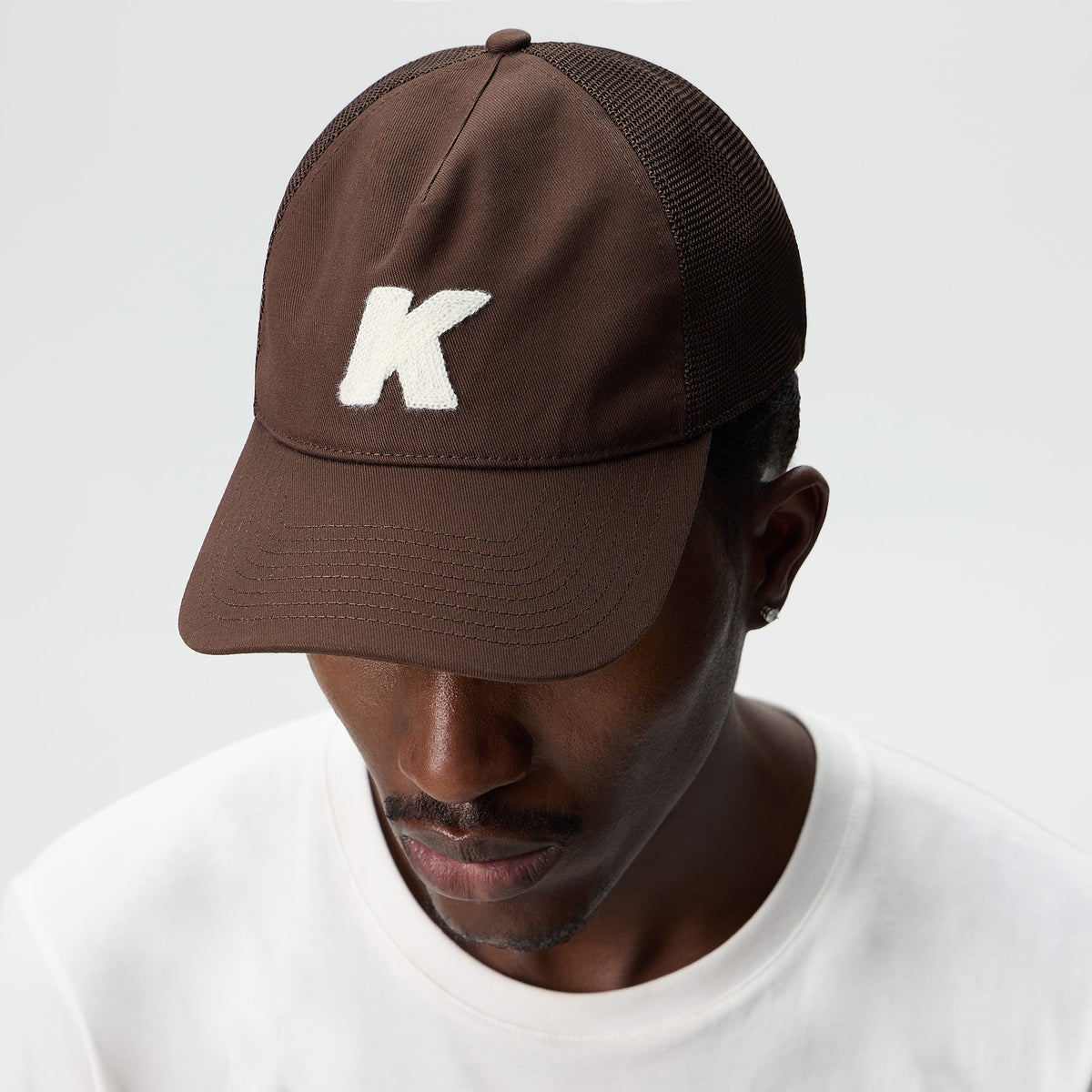 Kith Relaxed Twill Nolan Trucker Hat - Kindling