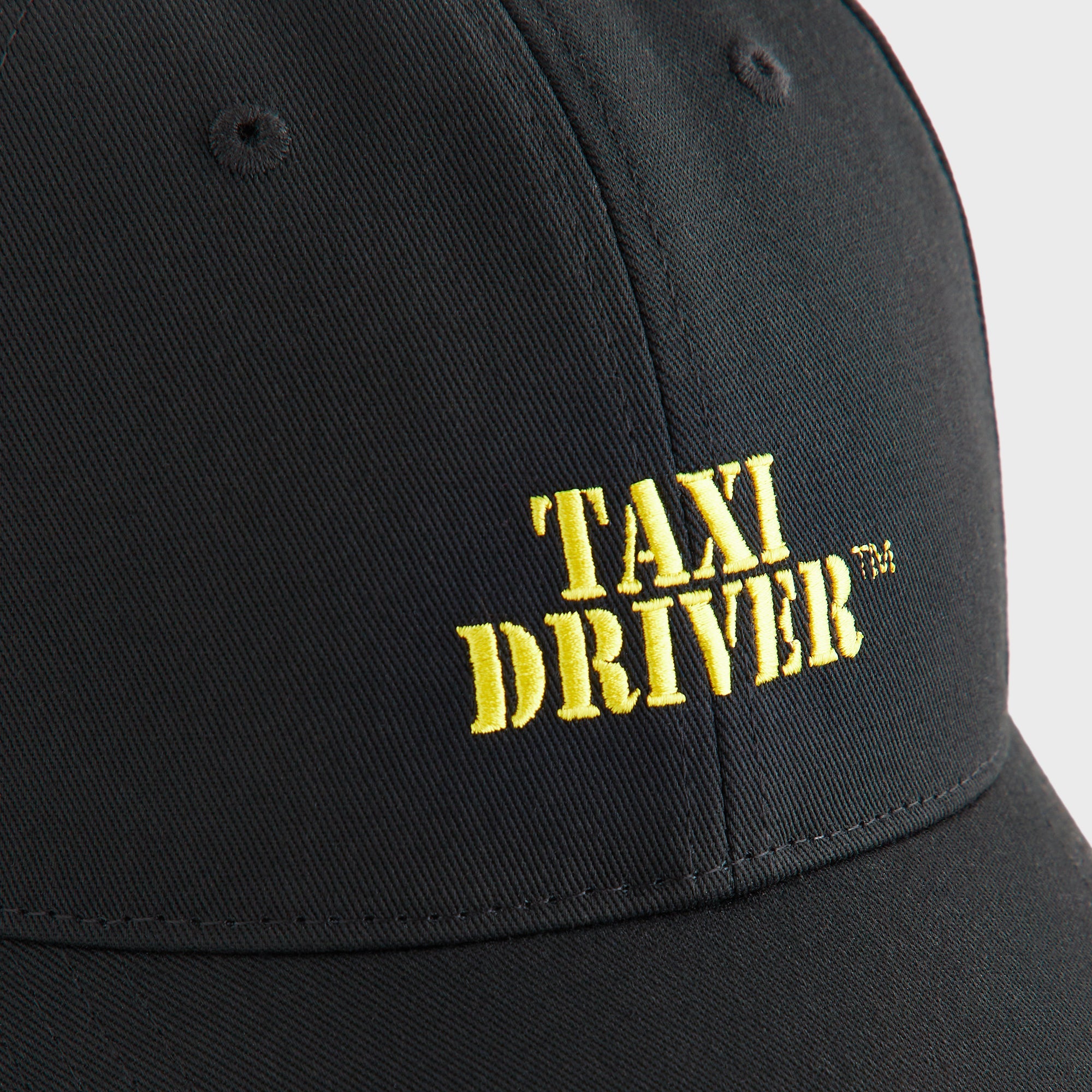 Kith for Taxi Driver Washed Twill Classic Cap - Black – Kith Europe