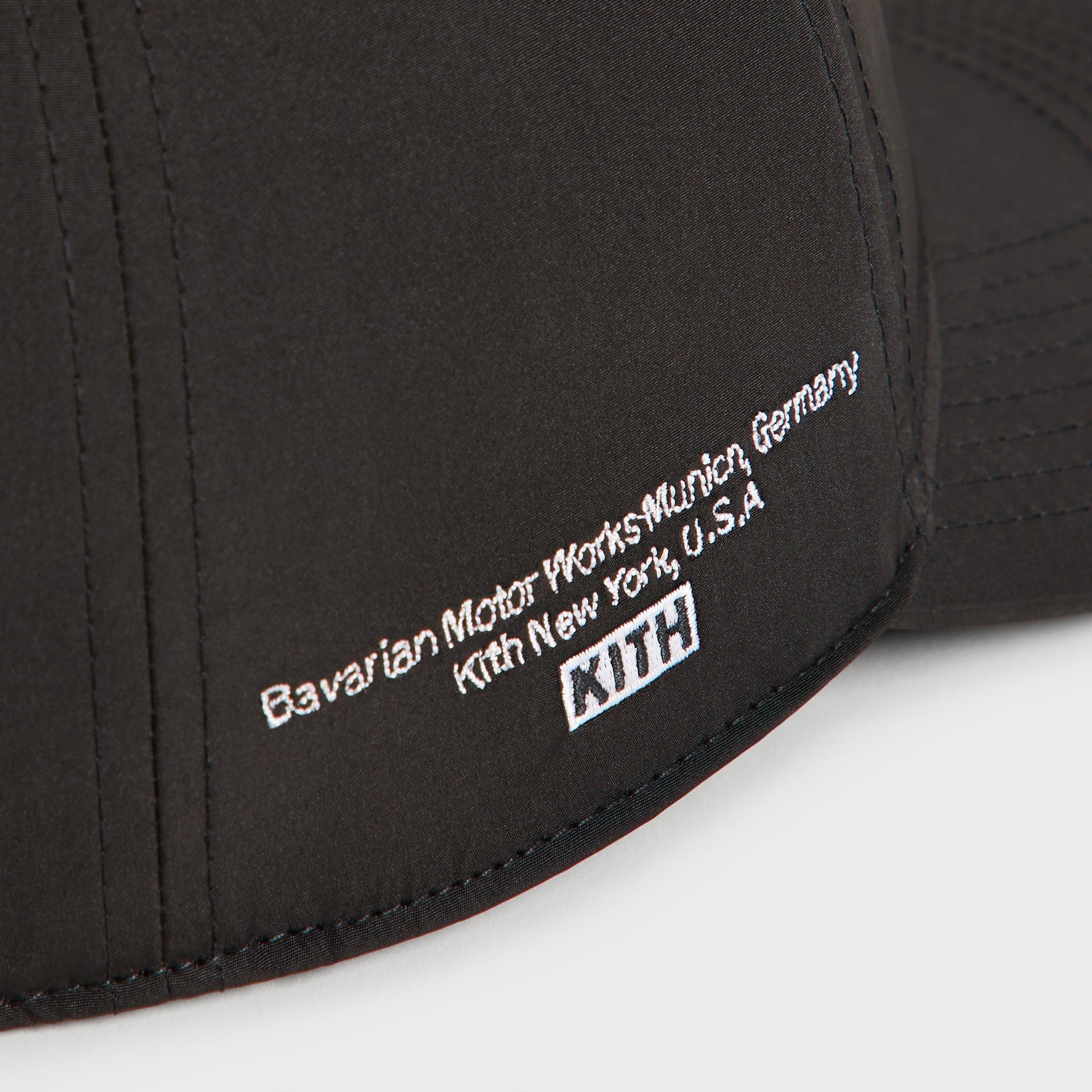 Kith for BMW Nylon Bay Low Pinch Crown Cap - Black