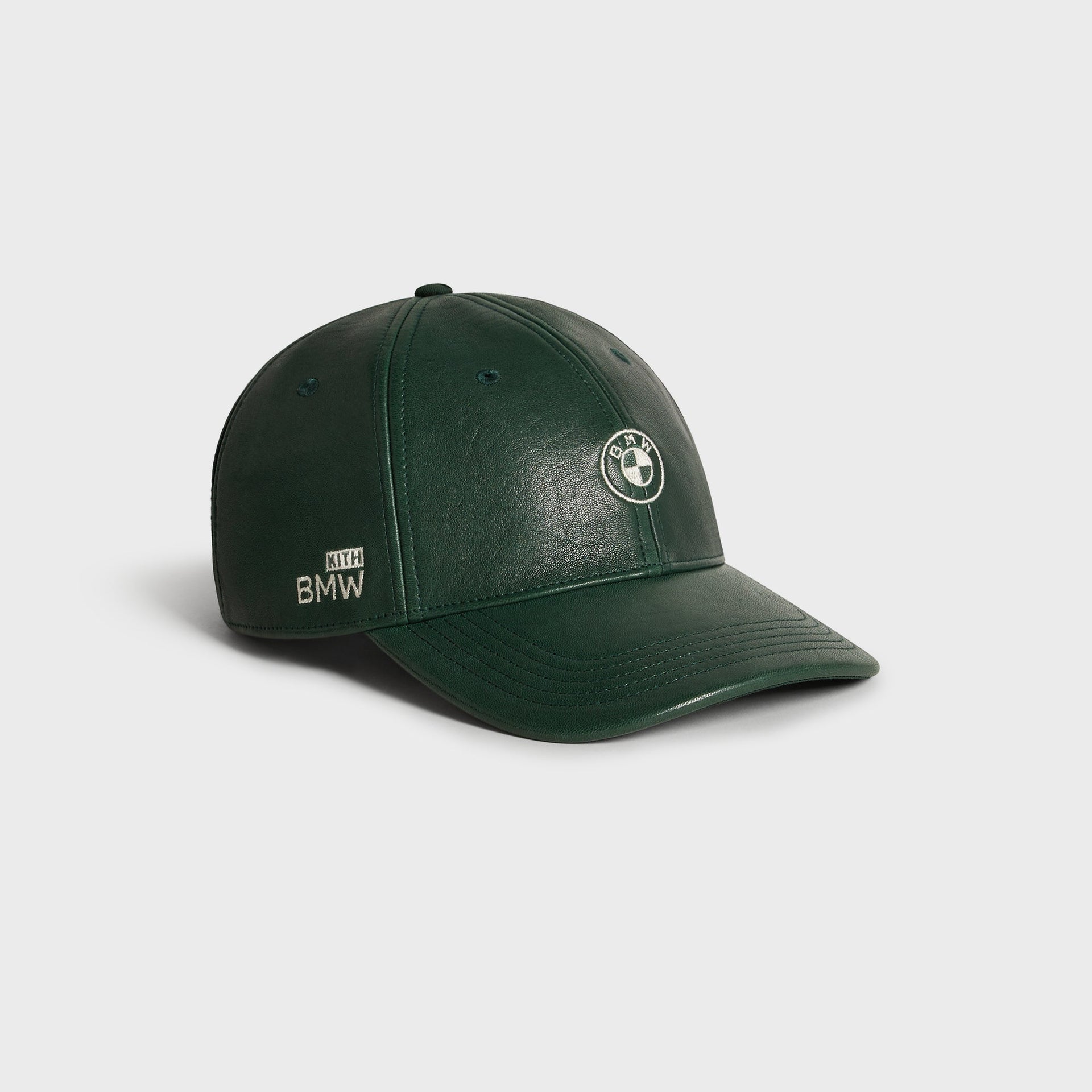Kith for BMW Soft Textured Leather Classic Cap - Vitality