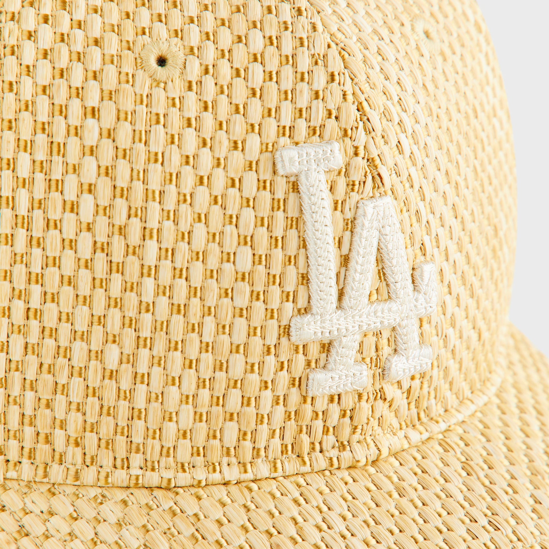 Kith & '47 for the Los Angeles Dodgers Raffia Franchise LS Cap - Natural