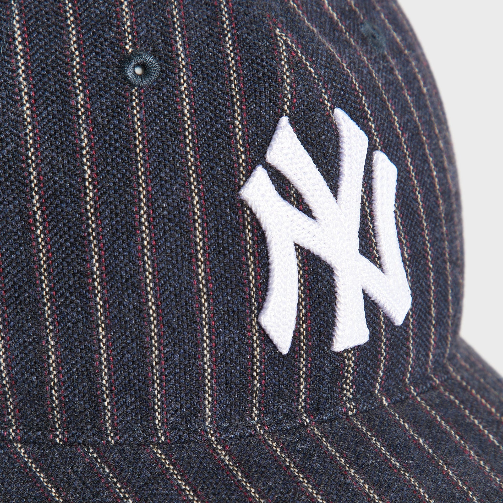 Kith & ‘47 for the New York Yankees Barre Stripe Franchise LS Cap - Nocturnal - PH