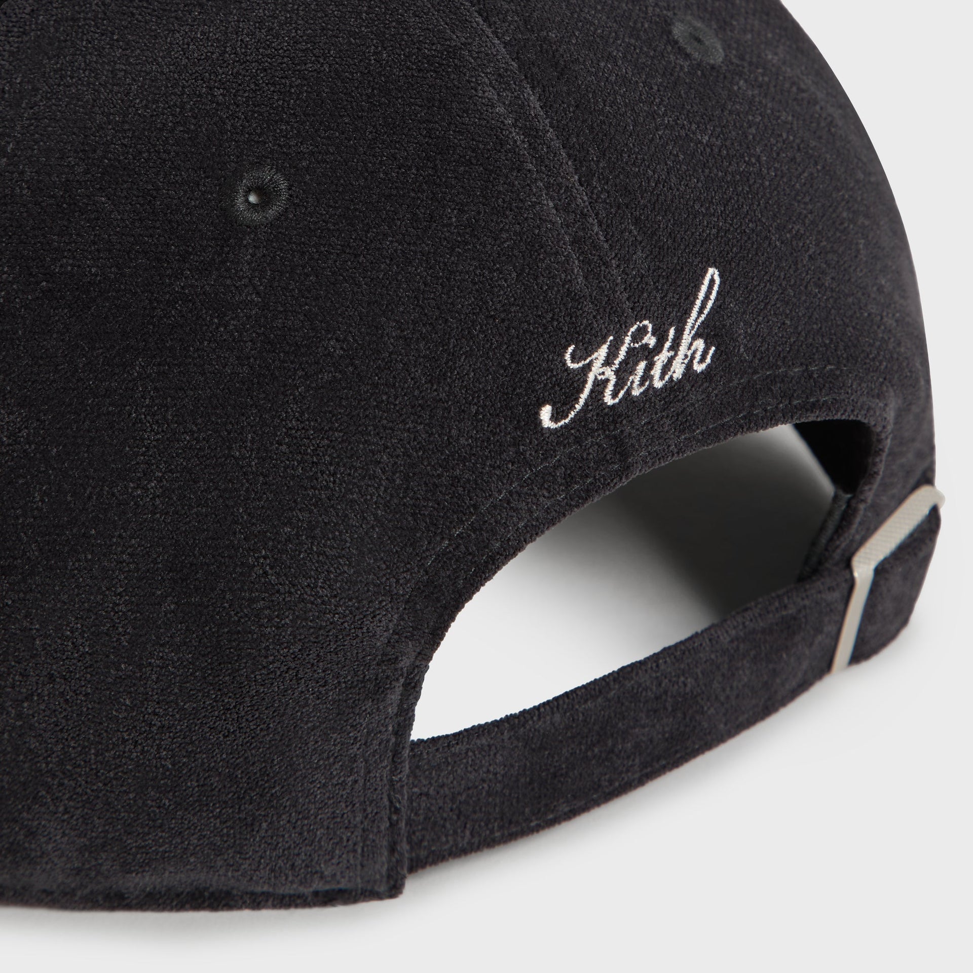 Kith & '47 for the New York Mets Lightweight Sueded Velour Long Bill Cap - Black
