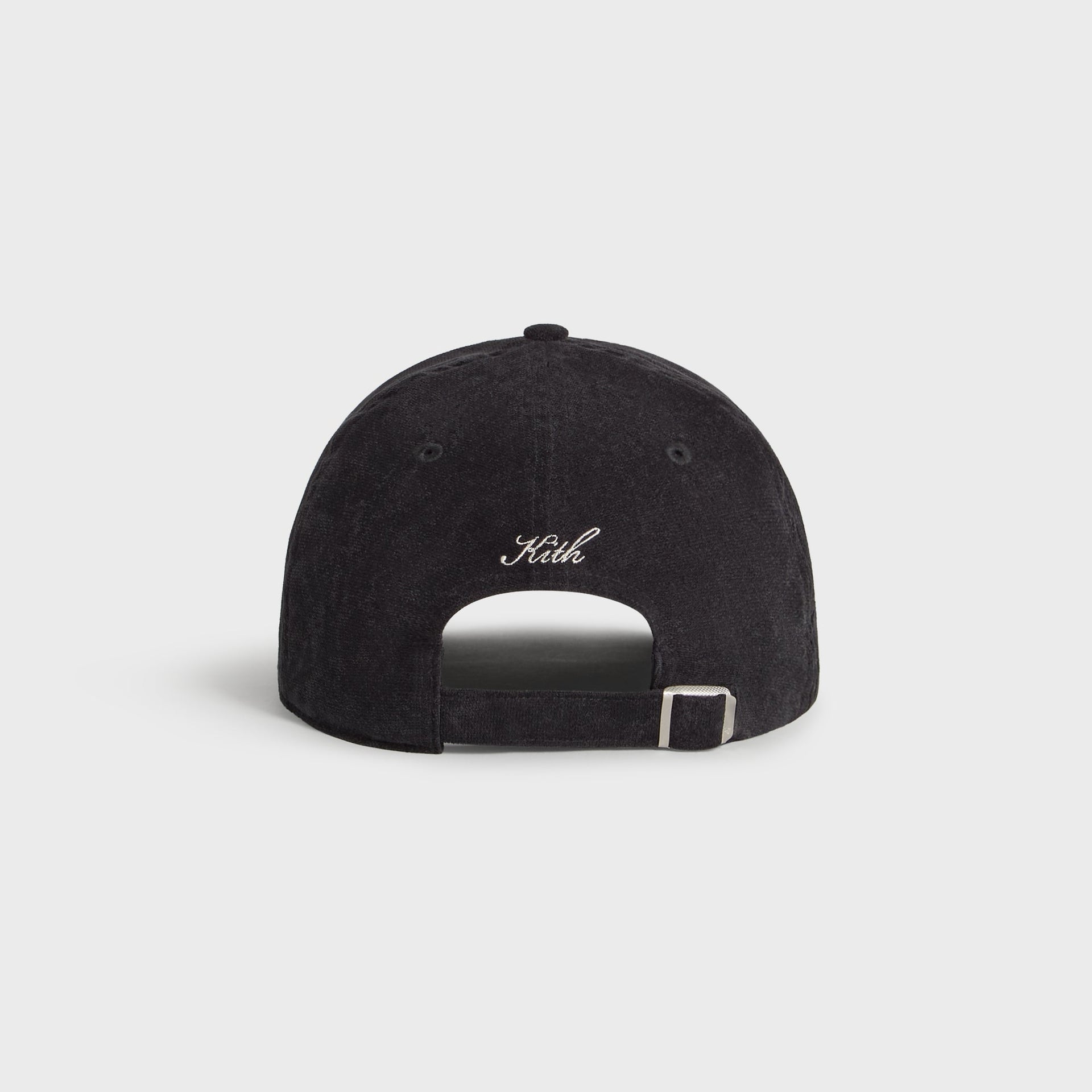 Kith & '47 for the New York Mets Lightweight Sueded Velour Long Bill Cap - Black - PH