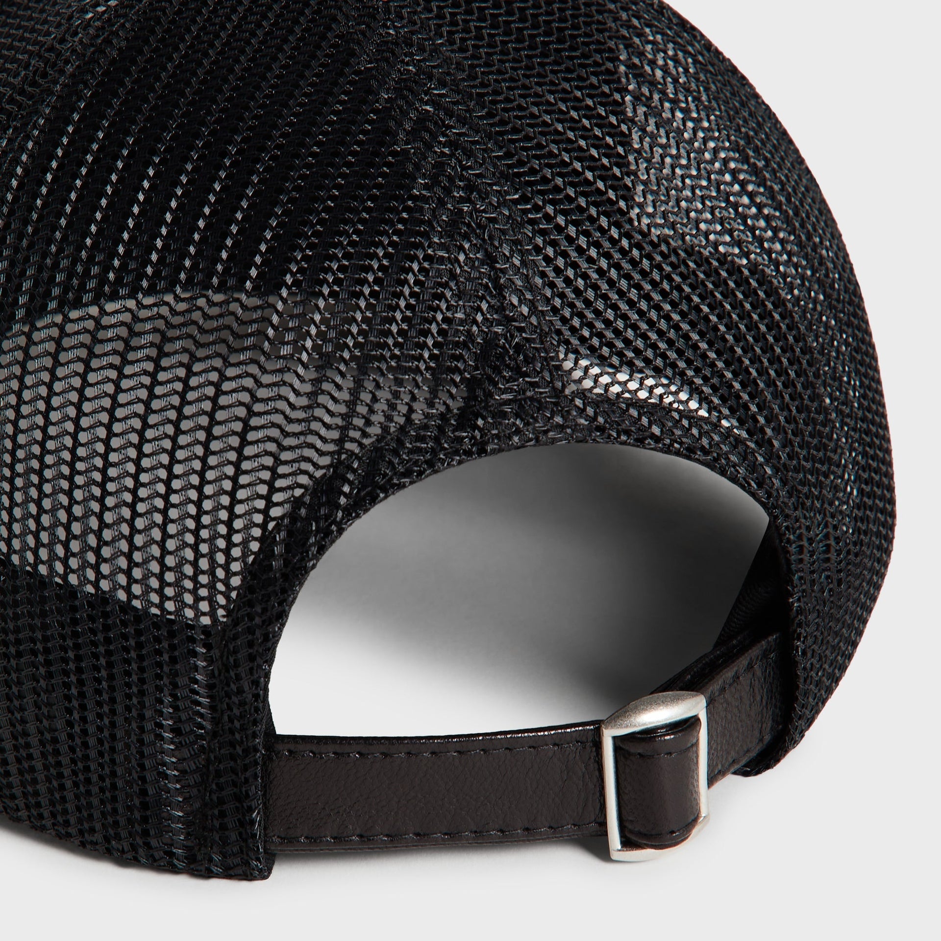 Kith Smooth Leather Nolan Trucker Hat - Black - PH