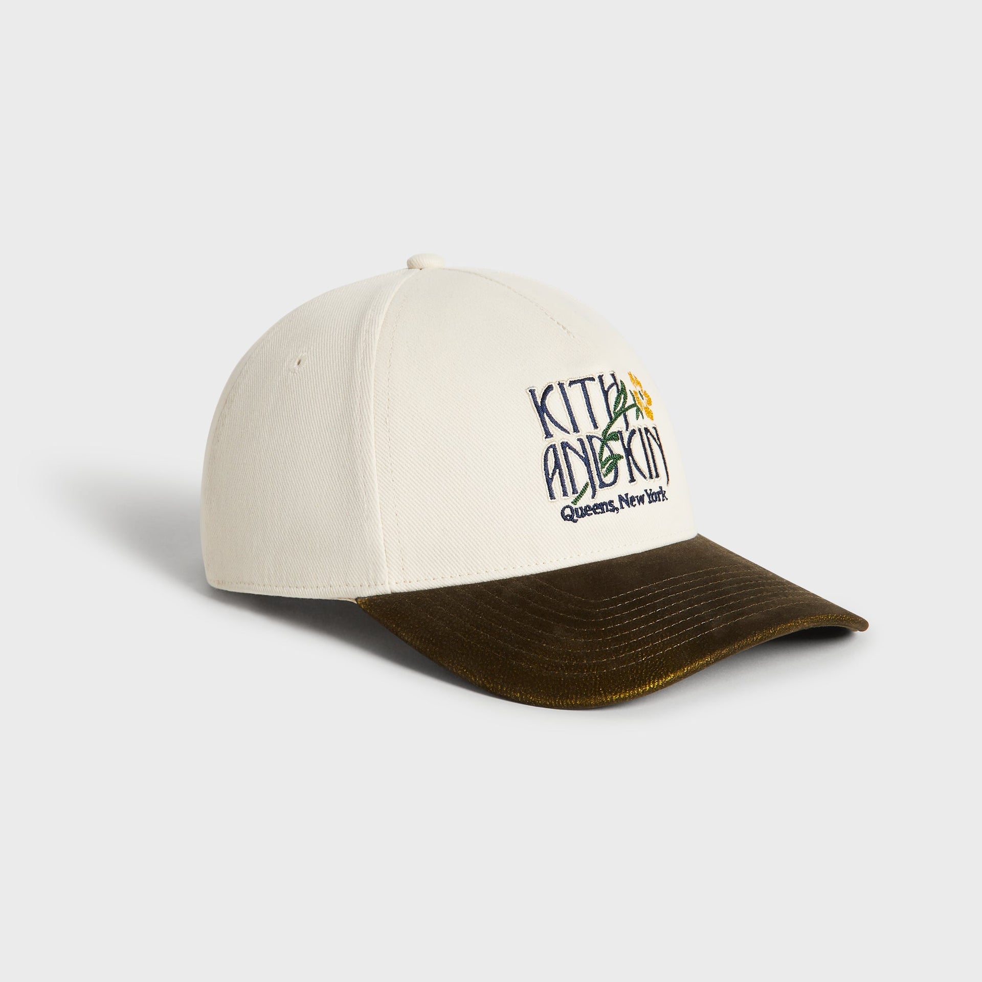 Kith Botanical Twill Bay Low Pinch Crown Cap - Sandrift