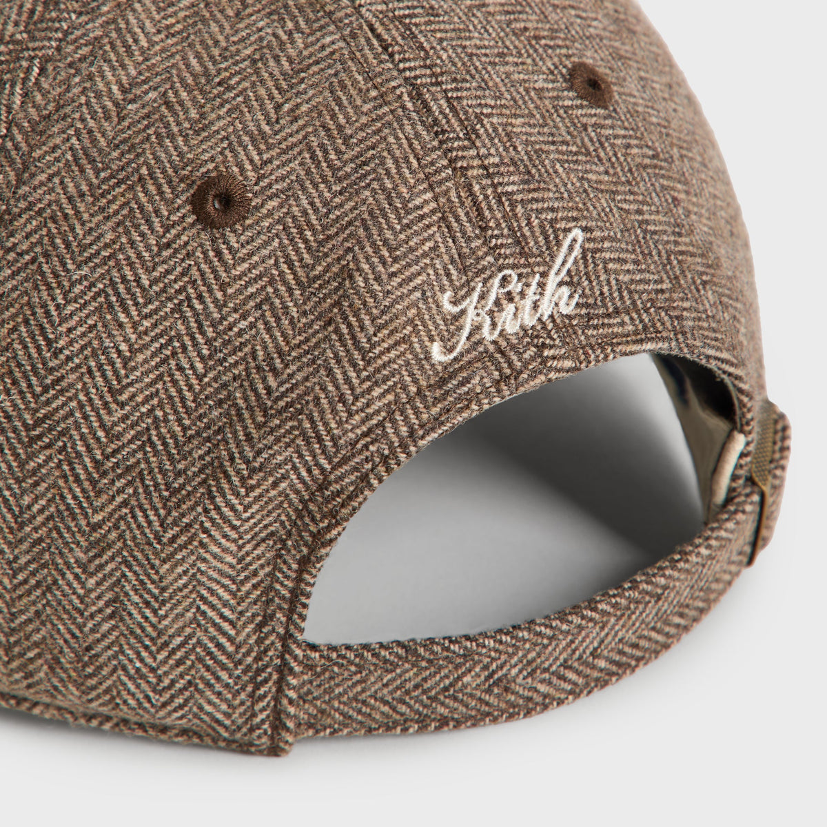 Kith & '47 for the New York Yankees Herringbone Wool Clean Up Pinch Crown Cap - Yuma