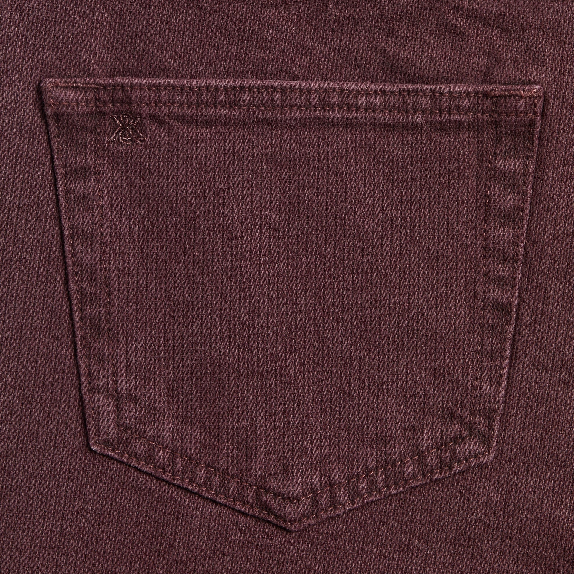 Kith Herringbone Denim Webster Chill - Rich