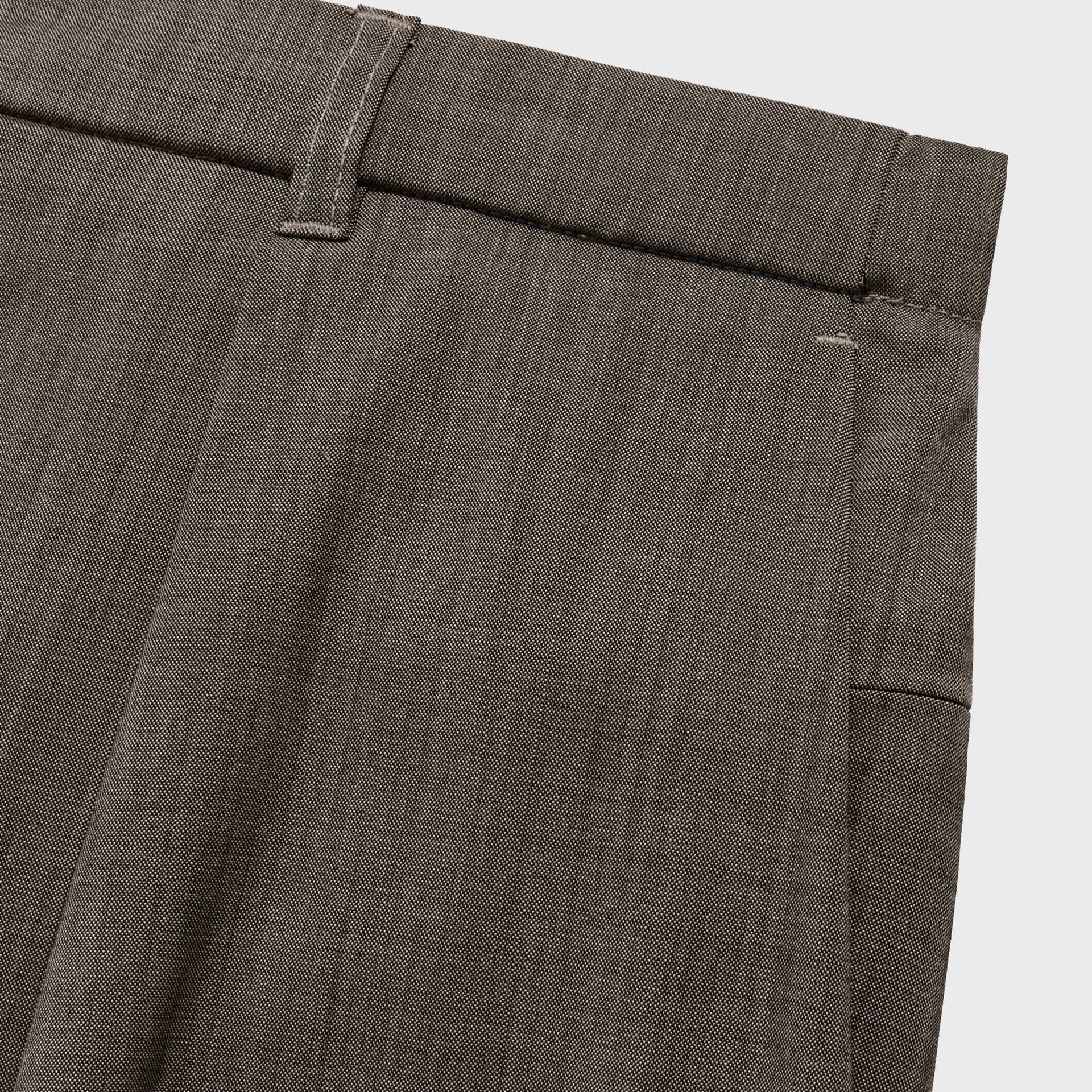 &Kin Tropical Wool Idris Pant - Permanent