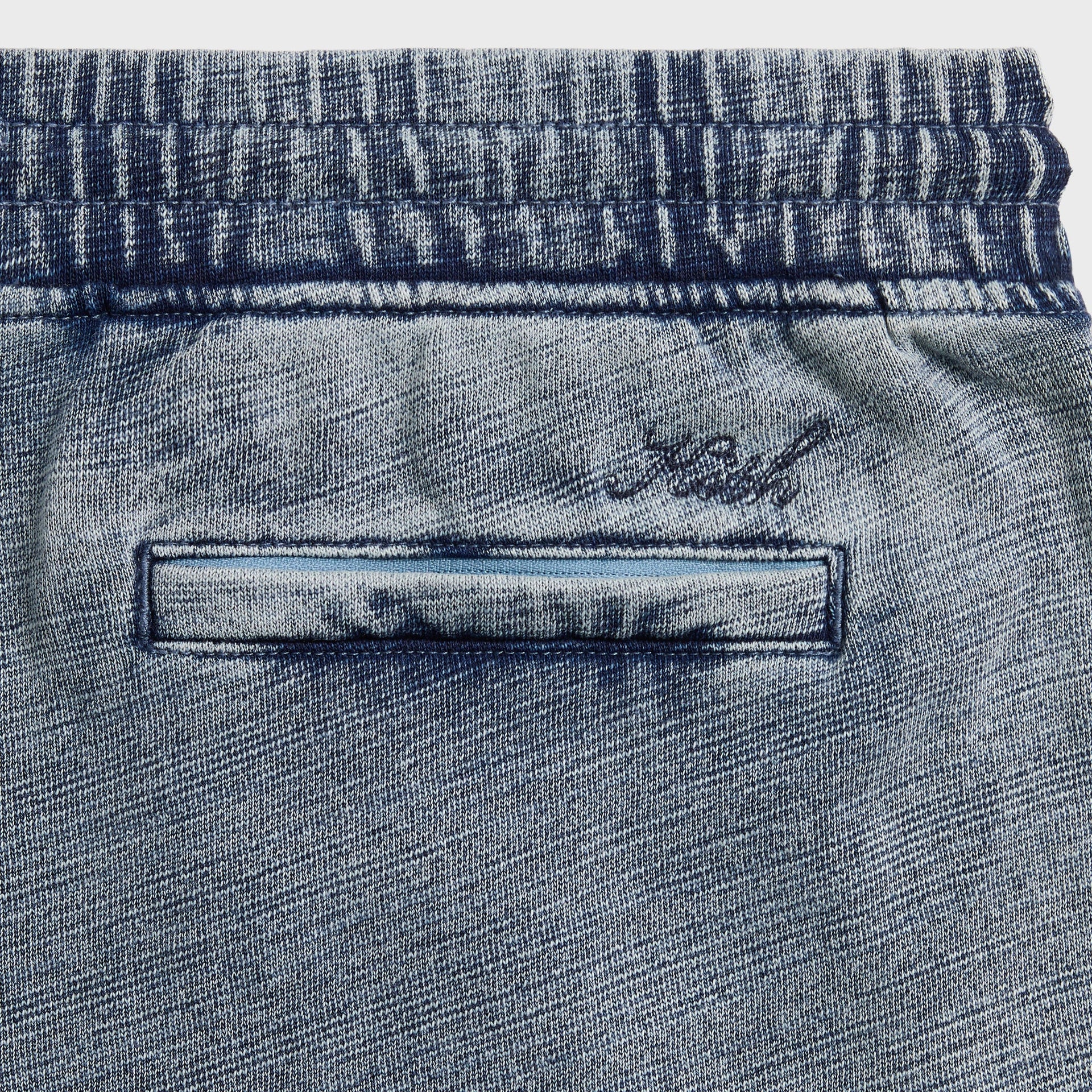 Kith Indigo Fleece Terrance Sweatpant - Light Indigo