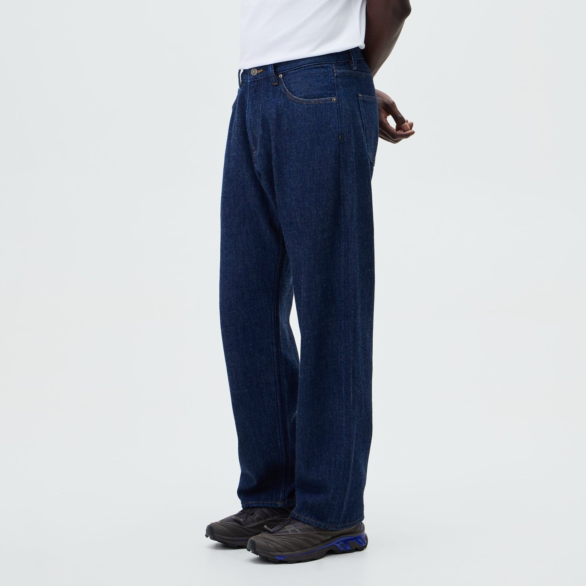 &Kin Rope Twill Webster Chill - Dark Indigo