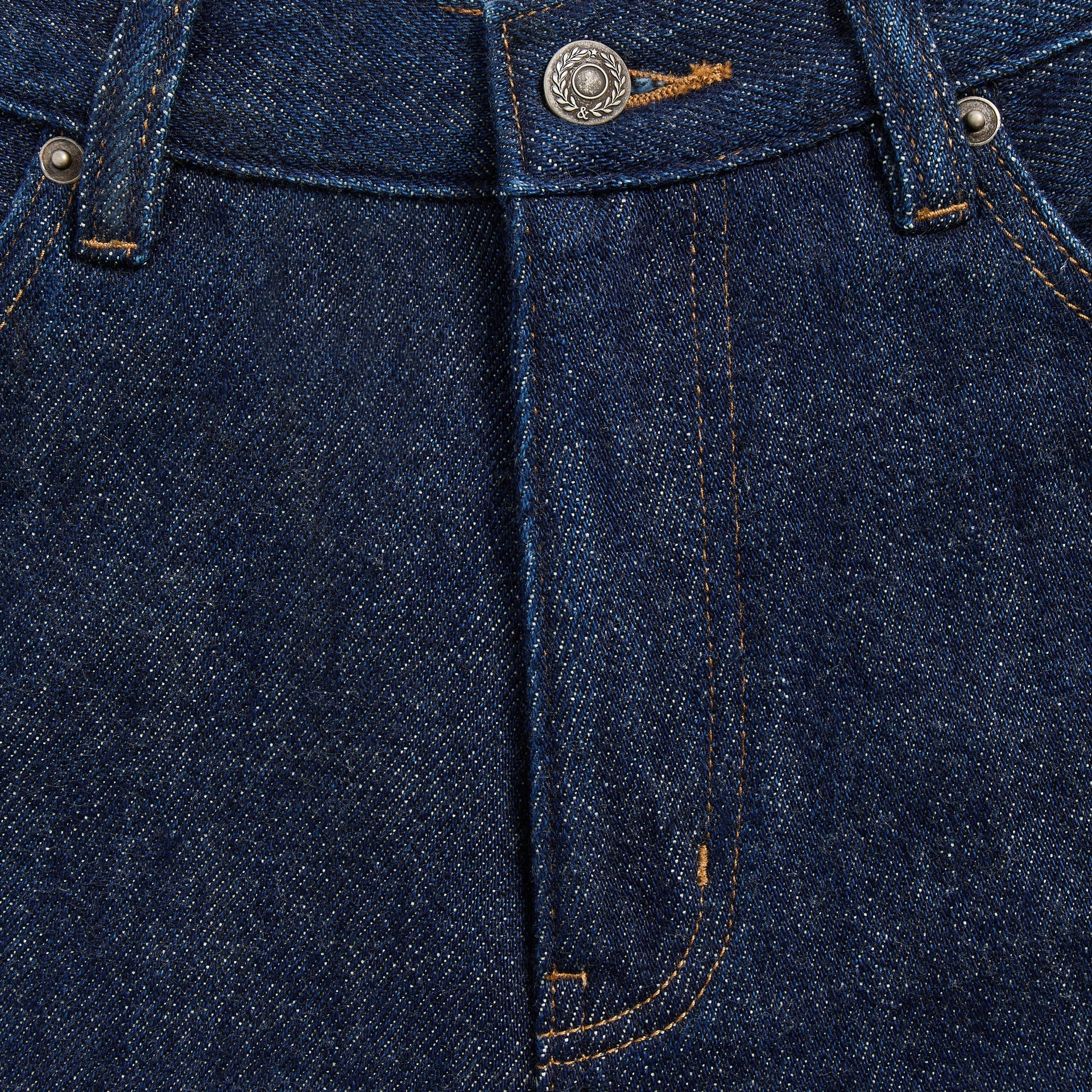 &Kin Rope Twill Webster Chill - Dark Indigo