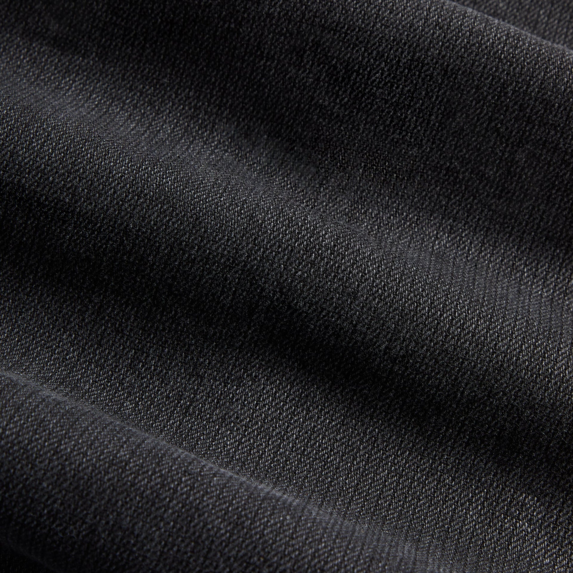 Kith Herringbone Denim Zane Cargo Pant - Black