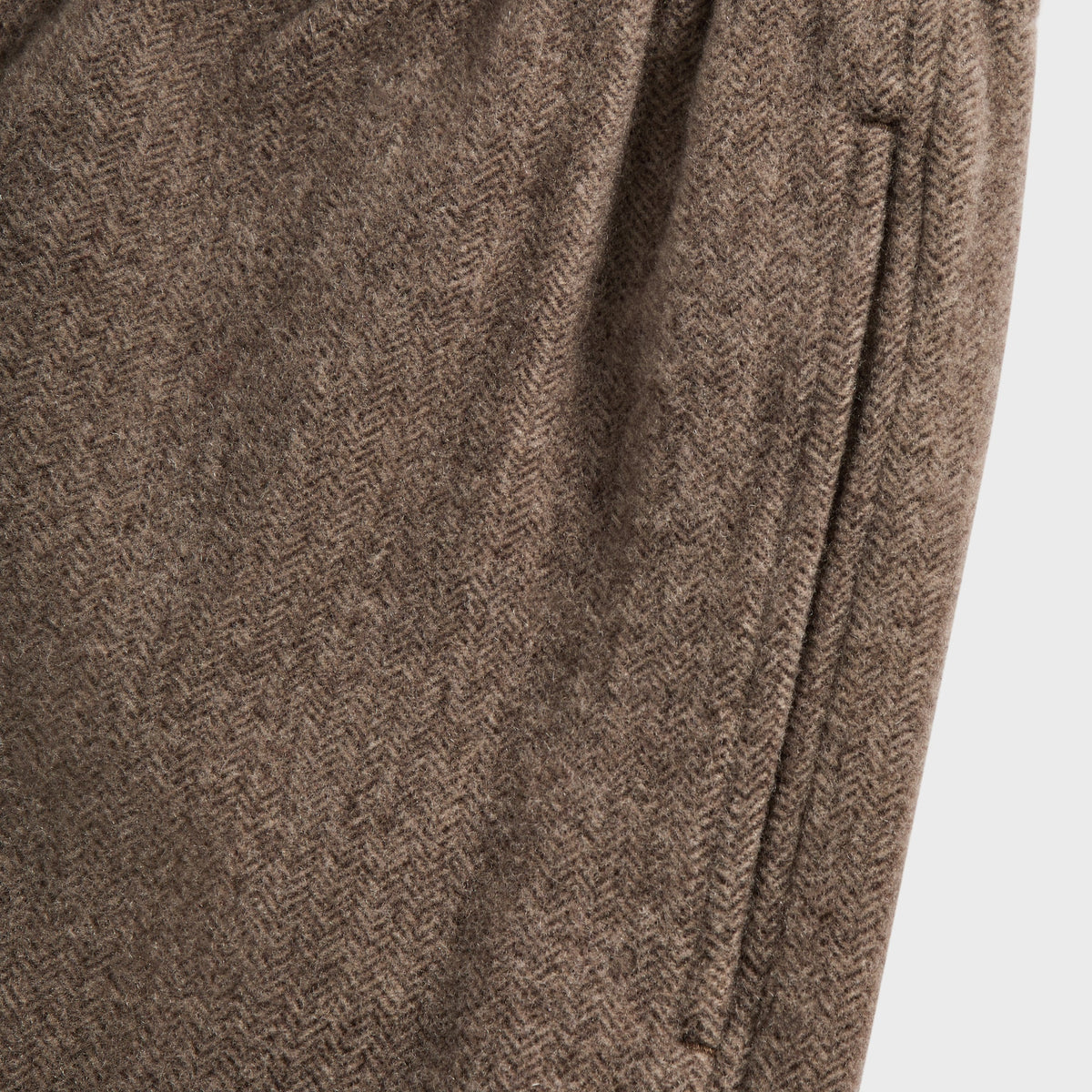 &Kin Wool Cashmere Matthias Pant - Kindling