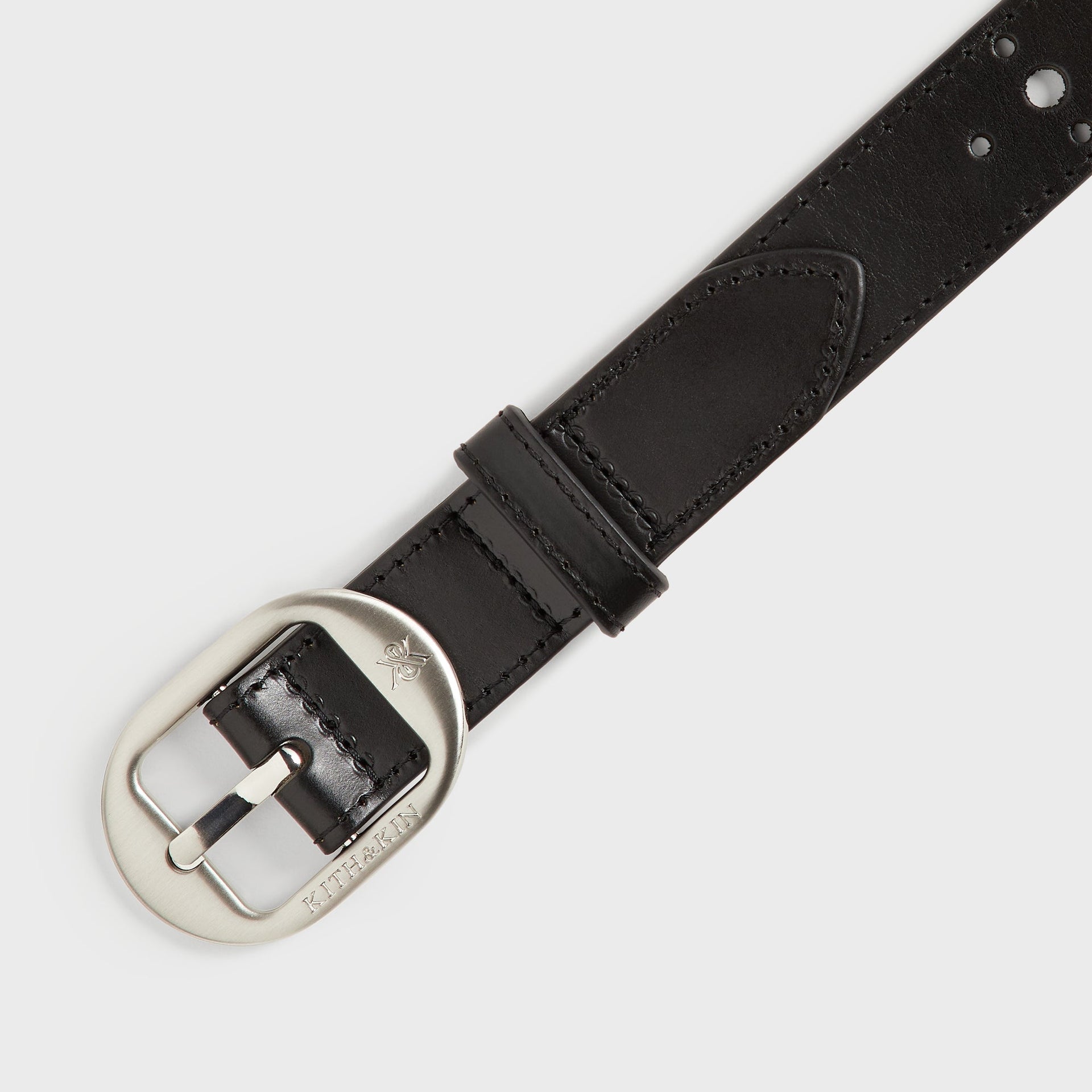 Kith Studded Leather Belt - Black
