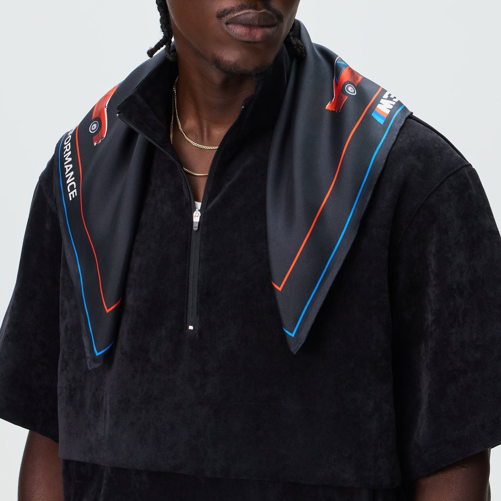 Kith for BMW Silk Bandana - Black - PH