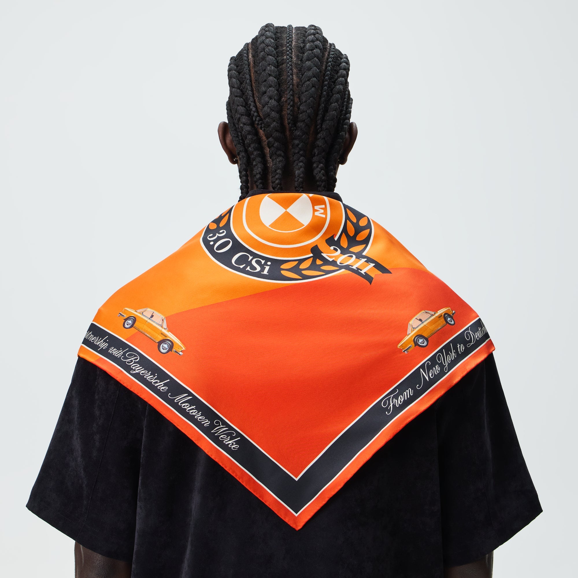 Kith for BMW Silk Bandana - Sunglow – Kith Europe
