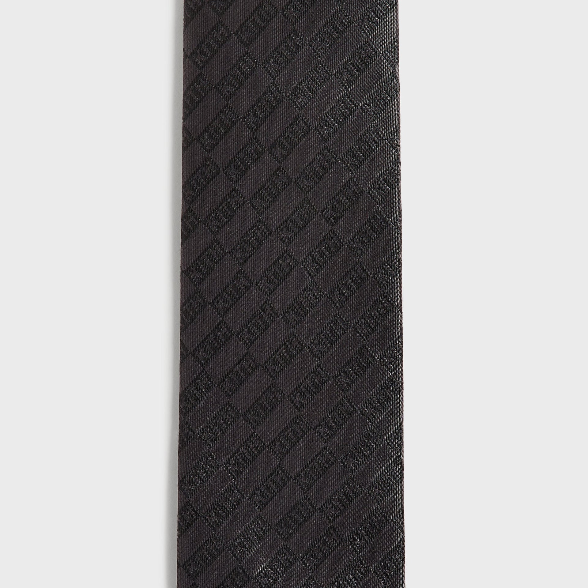 Kith Jacquard Classic Logo Tie - Black - PH