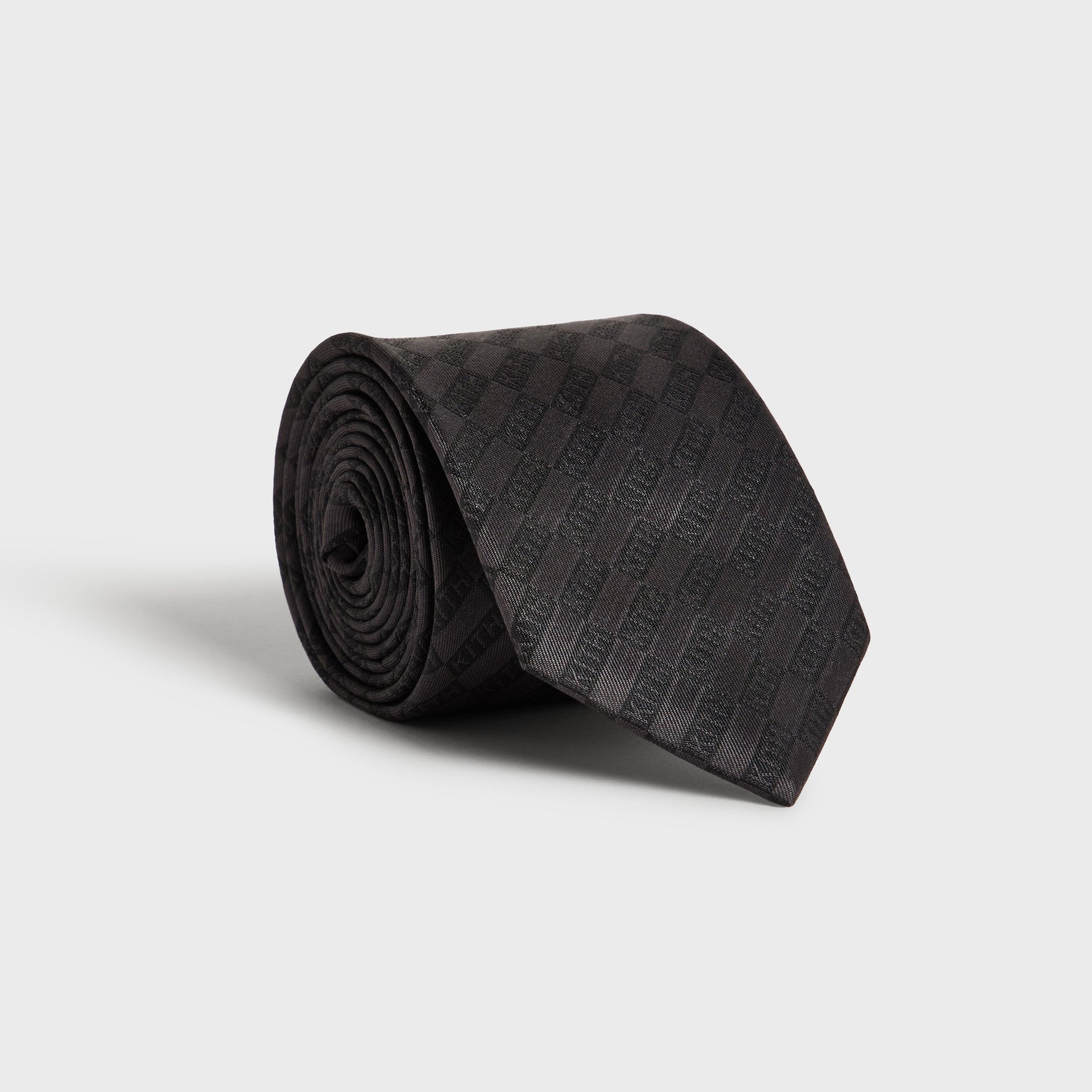 Kith Jacquard Classic Logo Tie - Black - PH