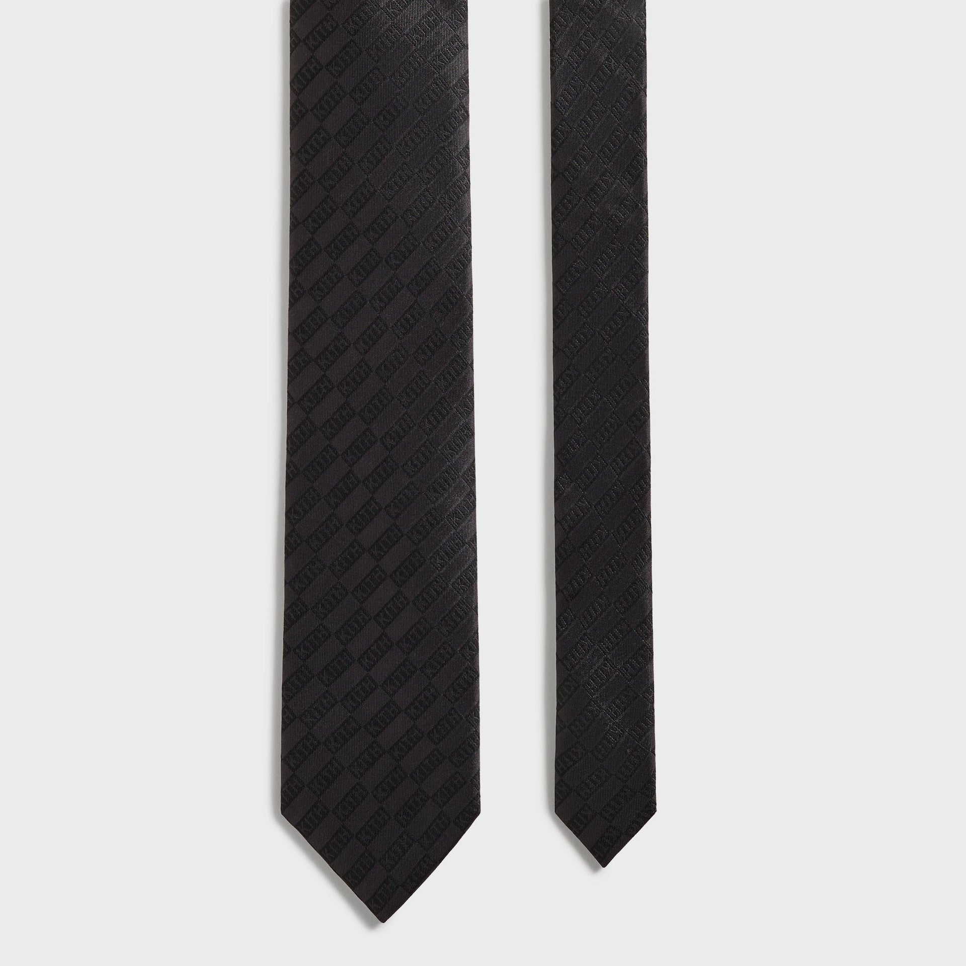 Kith Jacquard Classic Logo Tie - Black