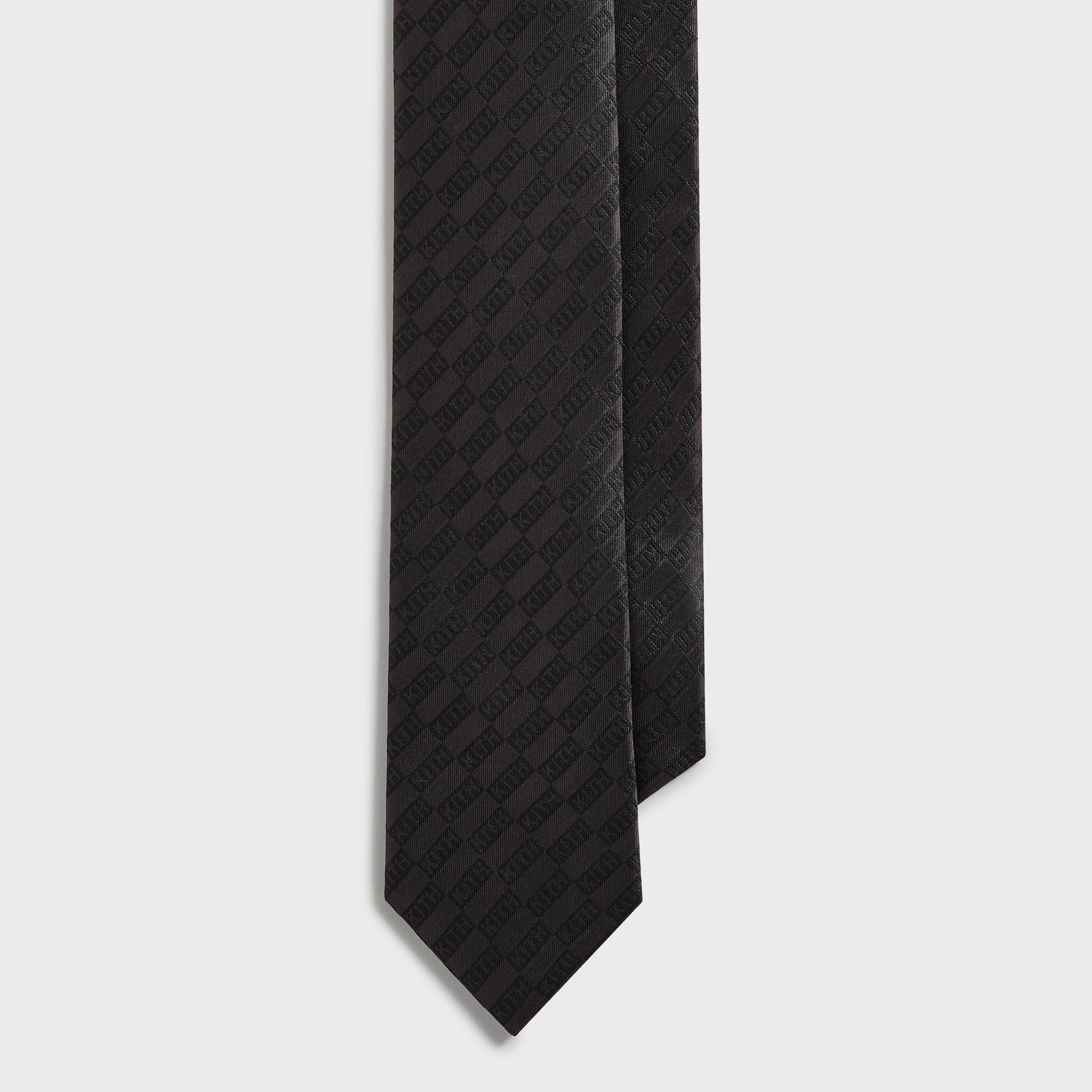 Kith Jacquard Classic Logo Tie - Black - PH