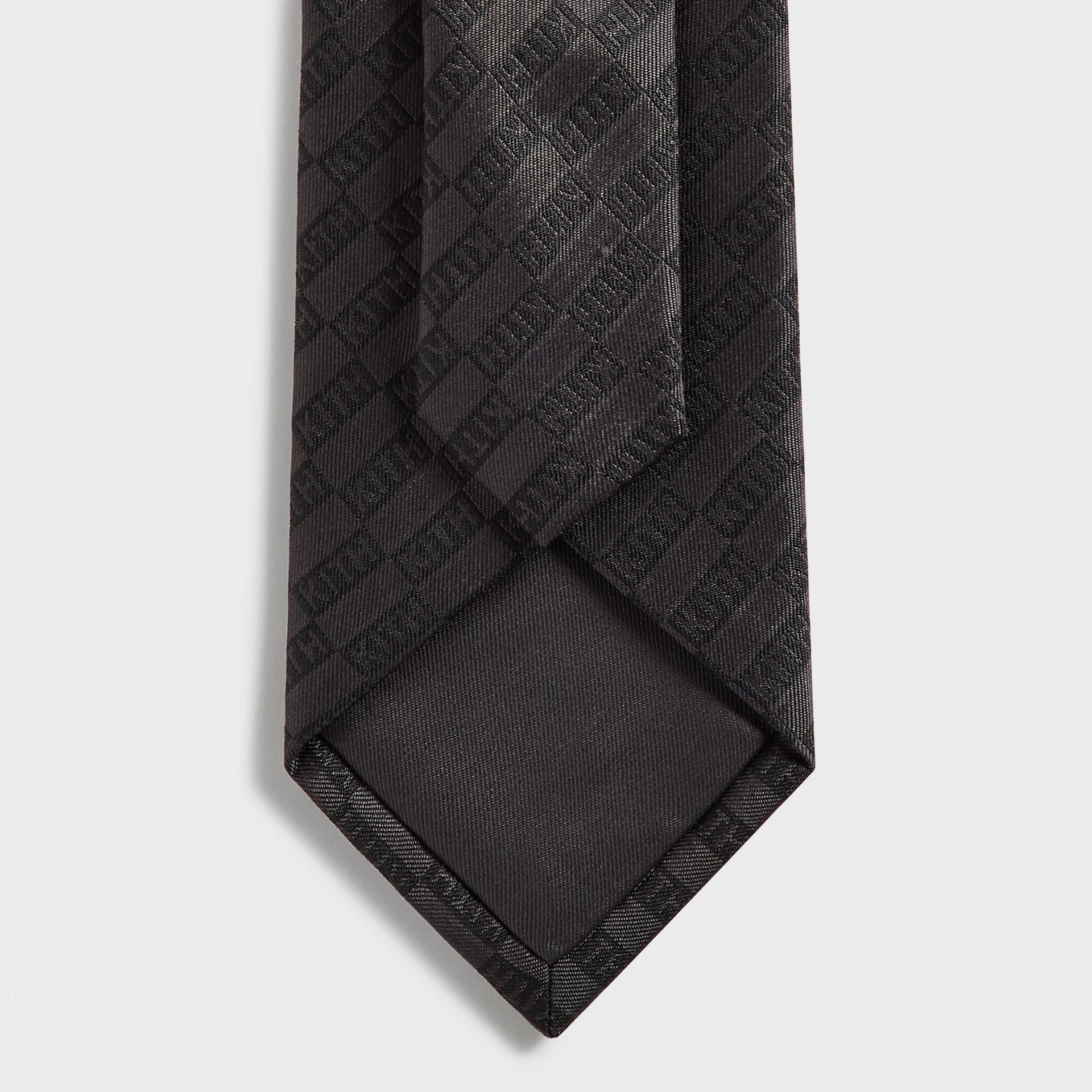 Kith Jacquard Classic Logo Tie - Black