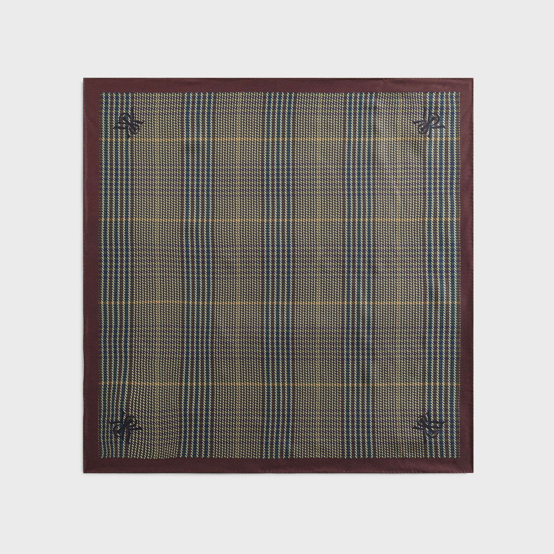 Kith Printed Silk Scarf - Kindling - PH