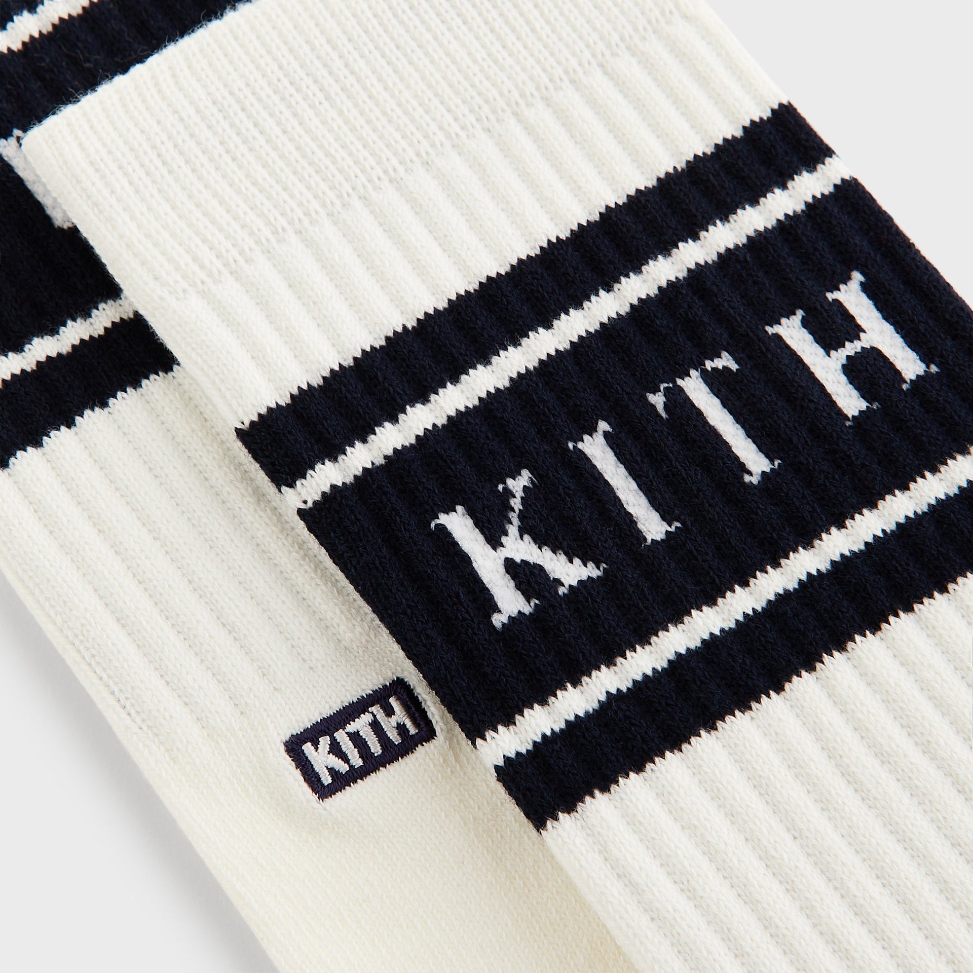 Kith 3-Pack Variegated Stripe Crew Socks - Multi