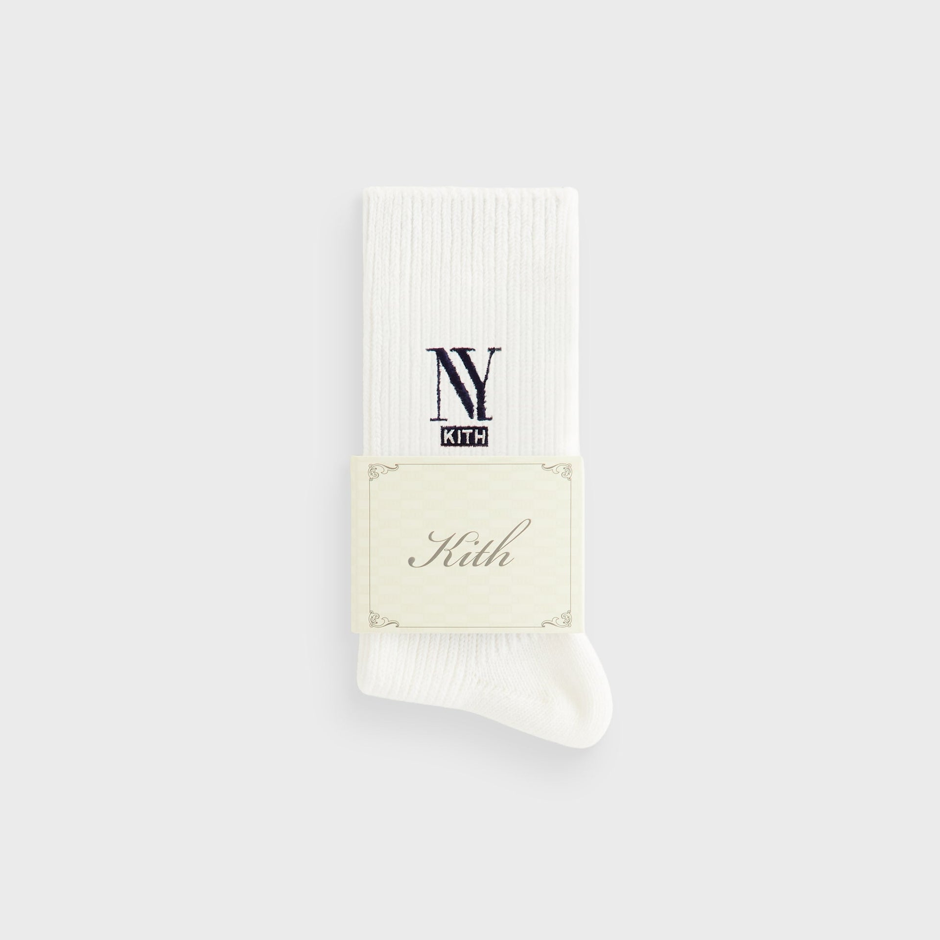 Kith NY Cotton Slouchy Crew Socks - Silk - PH
