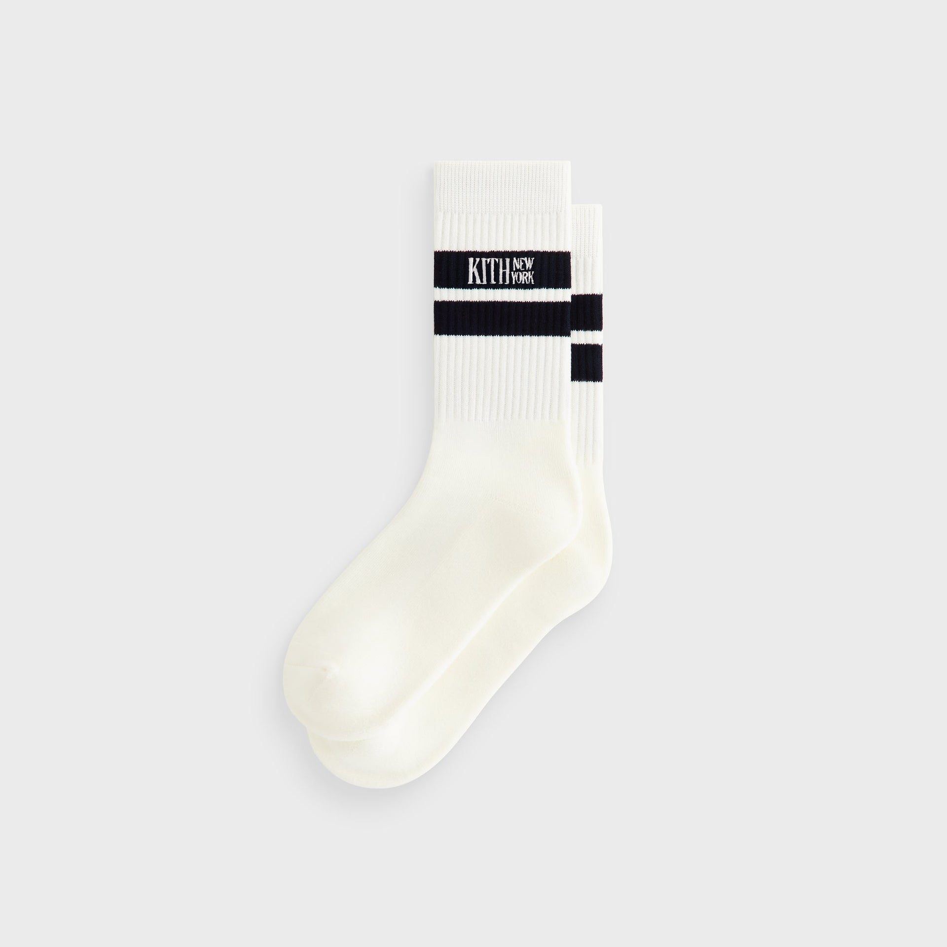 Kith Calf Stripe Socks - Silk