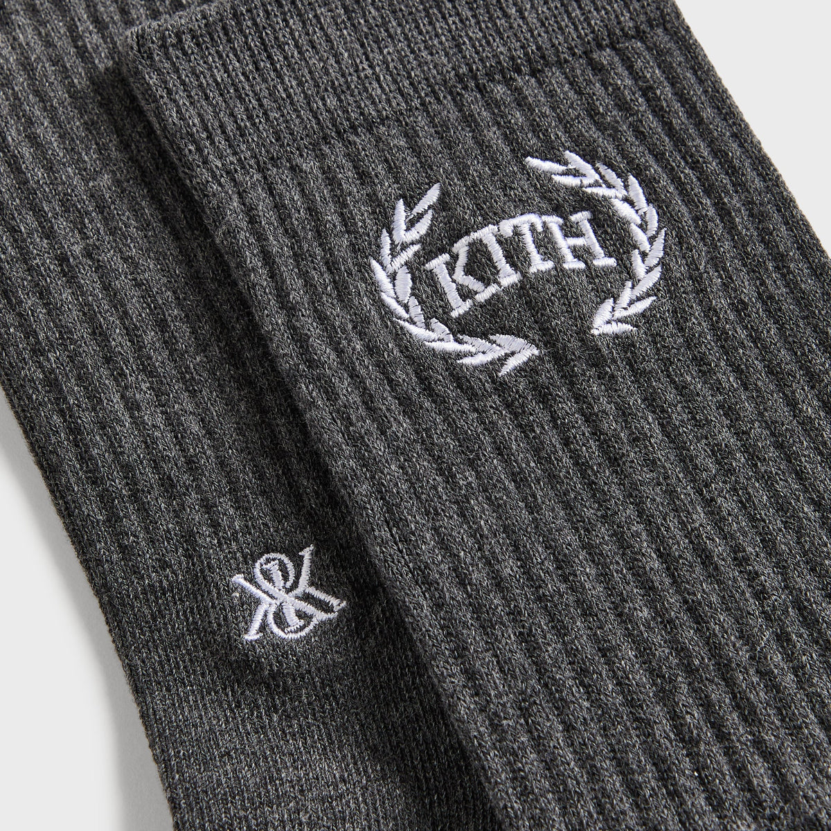 Kith Arch Laurel 3-Pack Cotton Crew Socks - Multi